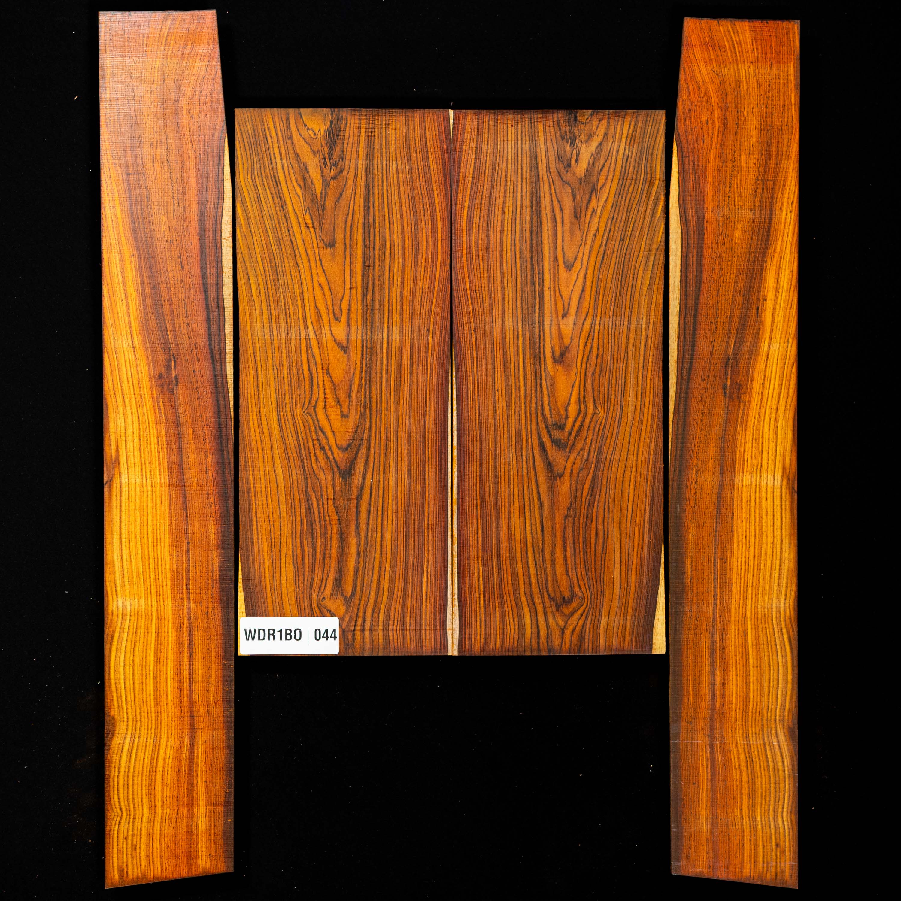 Set de Fondo y Aros de Cocobolo - 044