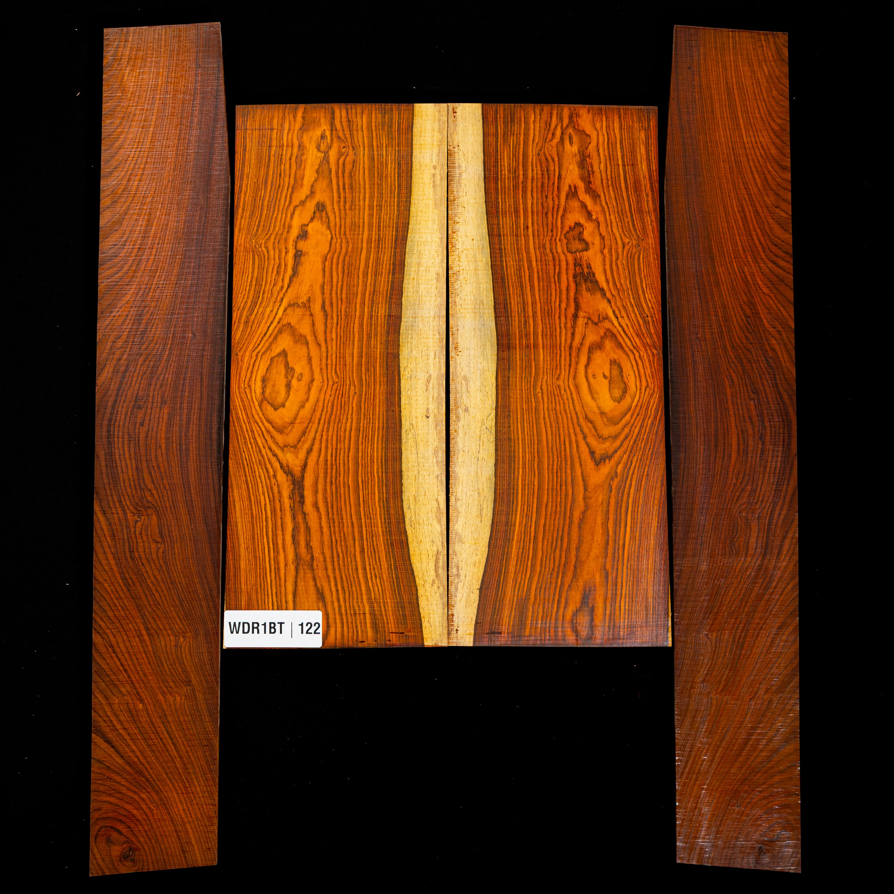 Set de Fondo y Aros de Cocobolo - 122