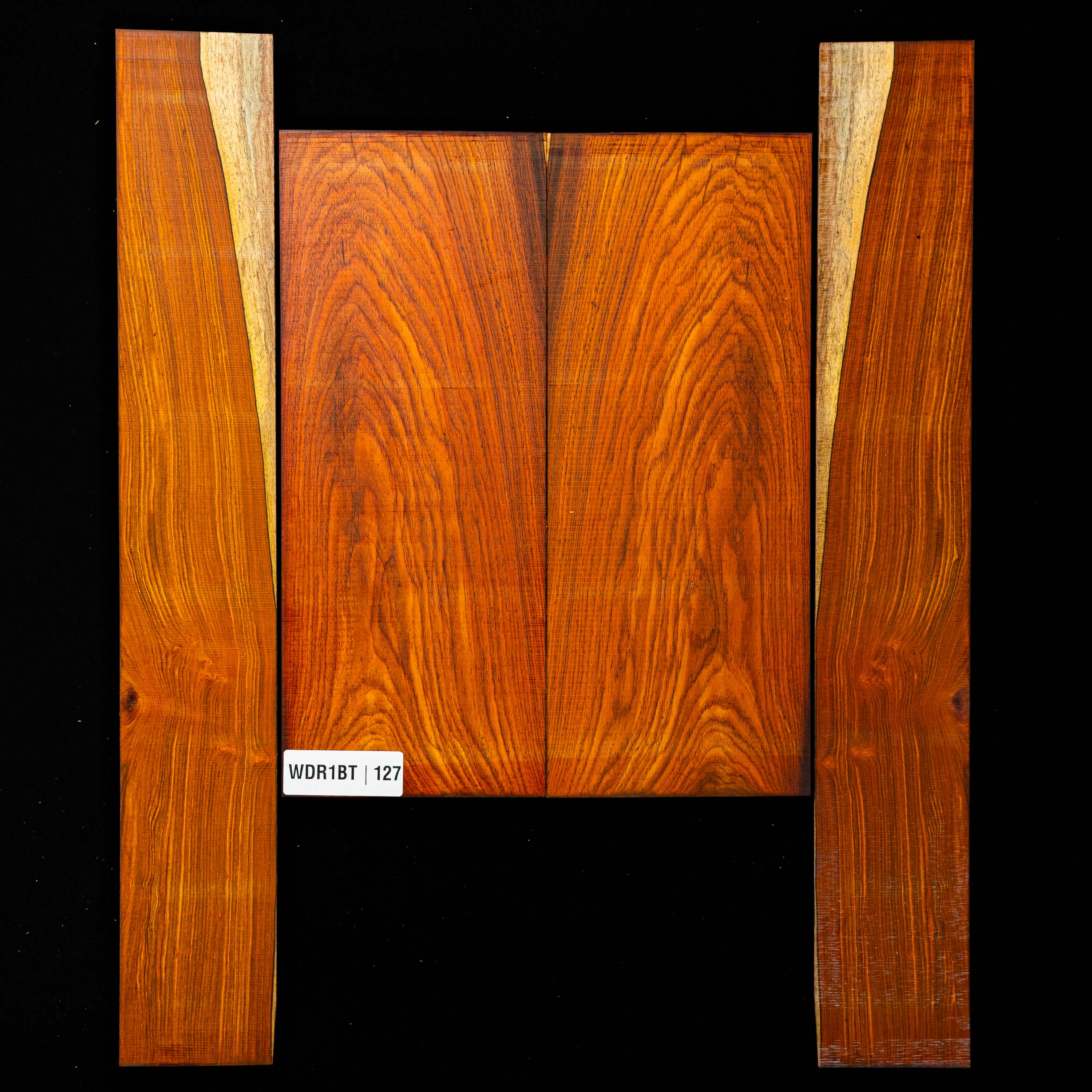 Set de Fondo y Aros de Cocobolo - 127