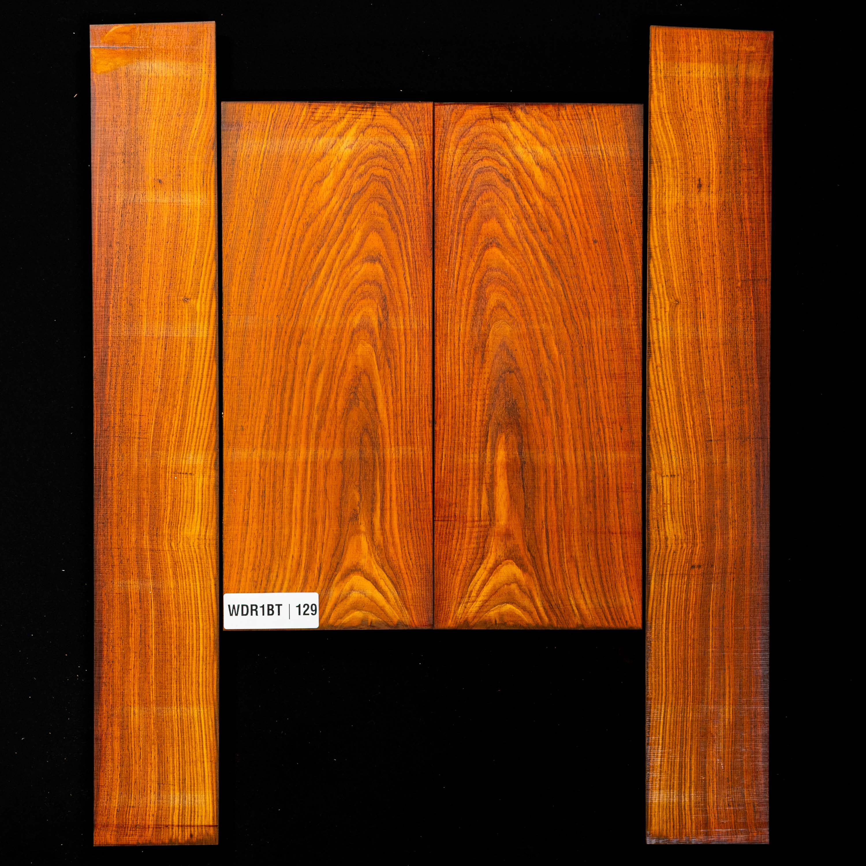 Set de Fondo y Aros de Cocobolo - 129