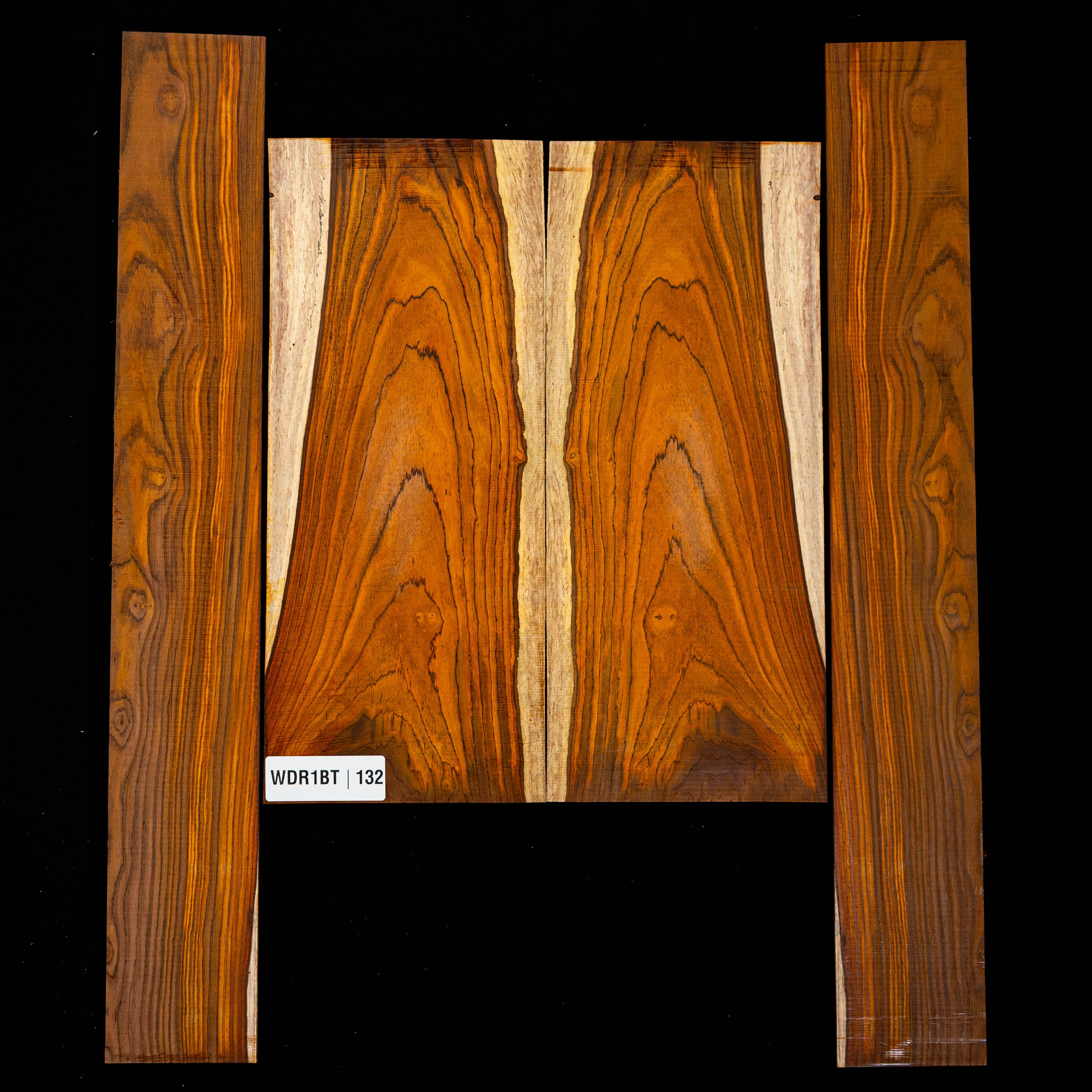 Set de Fondo y Aros de Cocobolo - 132