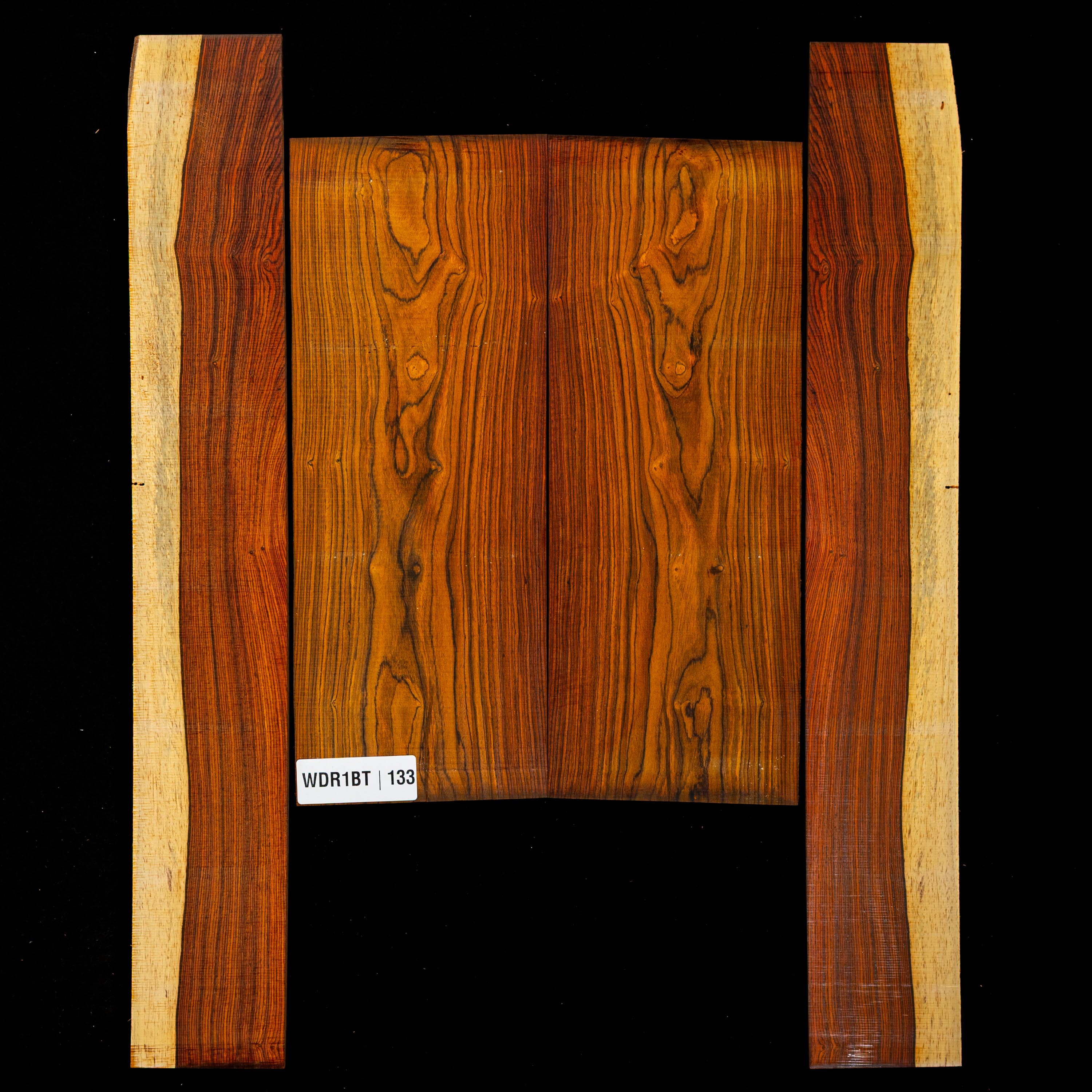 Set de Fondo y Aros de Cocobolo - 133