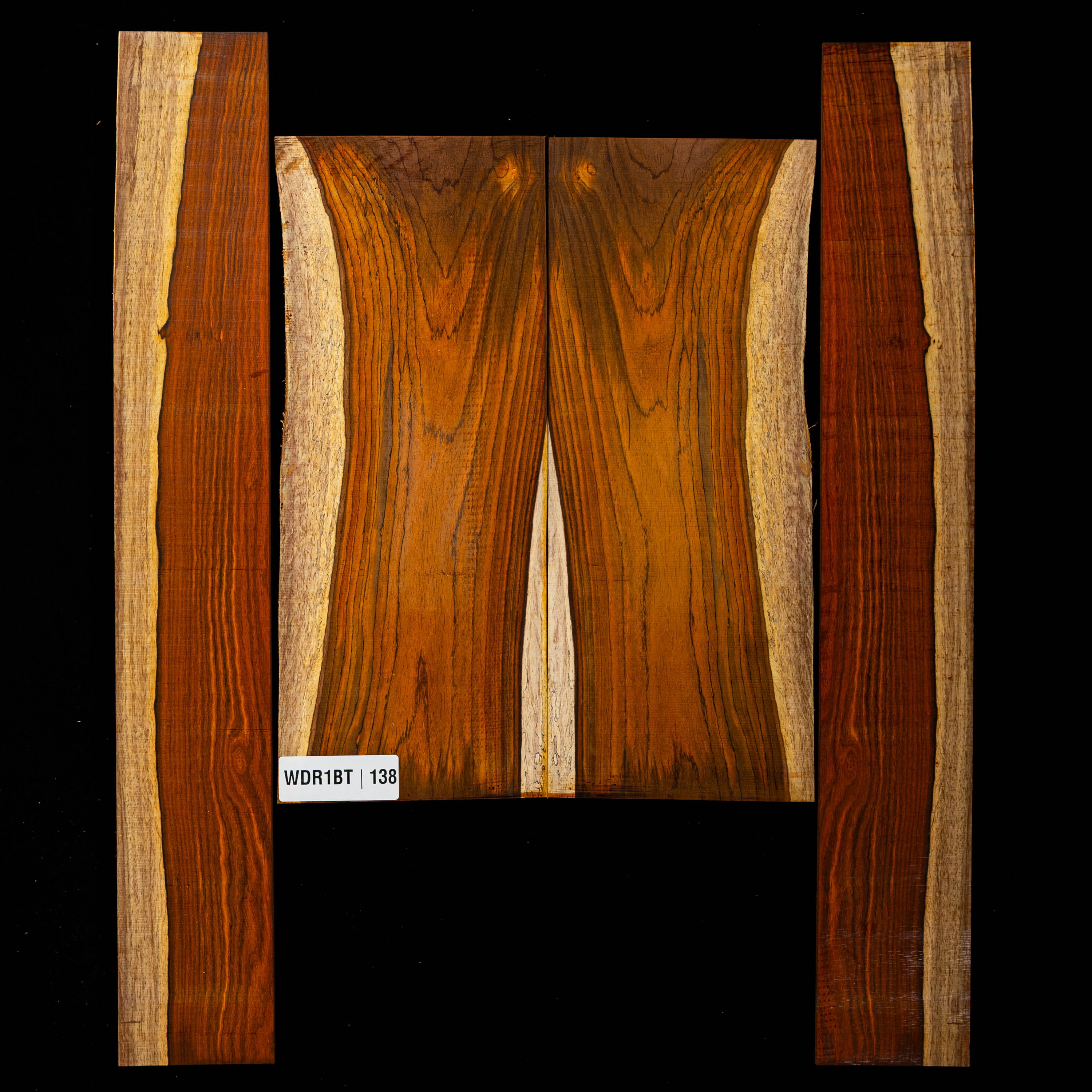 Set de Fondo y Aros de Cocobolo - 138