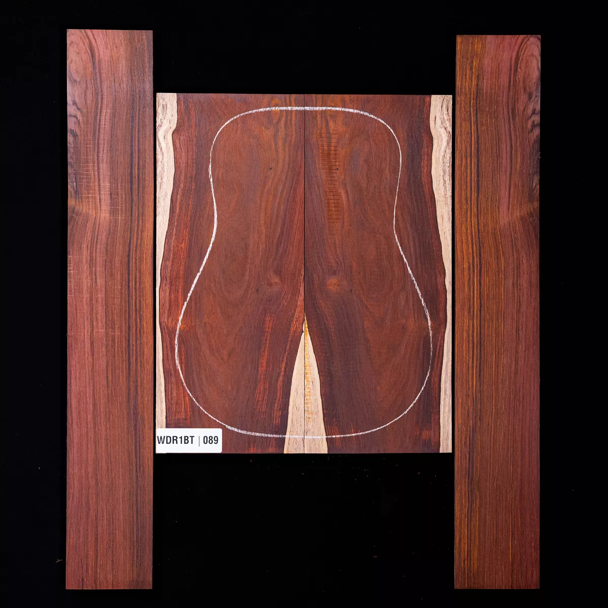 Set de Fondo y Aros de Cocobolo - 089 Set de Fondo y Aros de Cocobolo - 089