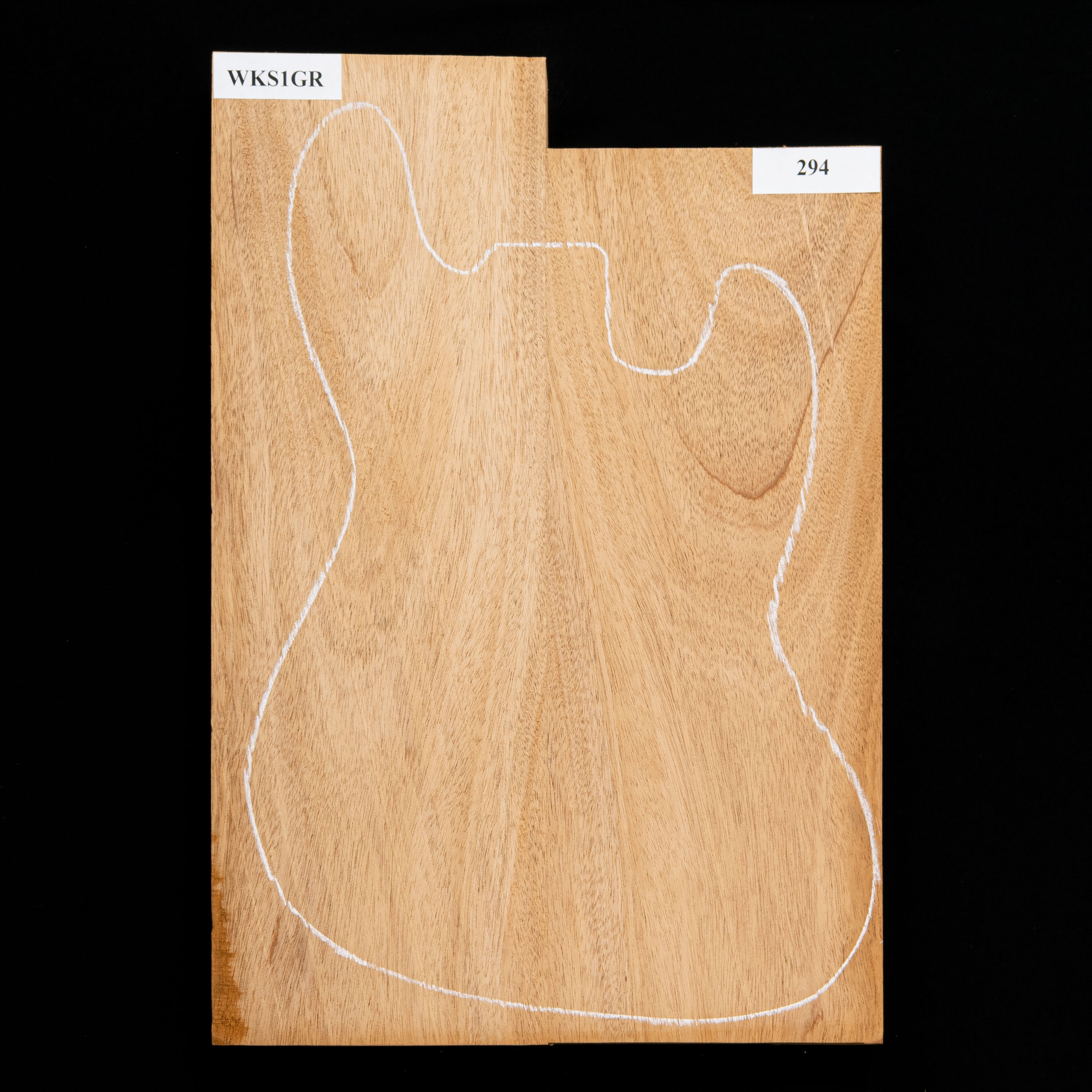 Cuerpo cuerpo en bruto de caoba africana, 2-Piece - 294 Cuerpo cuerpo en bruto de caoba africana, 2-Piece - 294