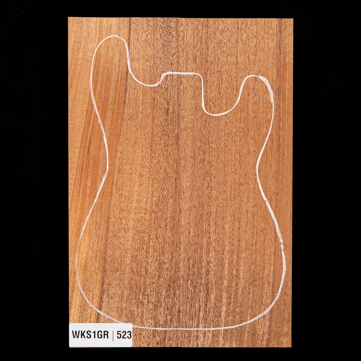 Cuerpo en bruto de caoba africana, 2 piezas (10 lb) - 523 Cuerpo en bruto de caoba africana, 2 piezas (10 lb) - 523