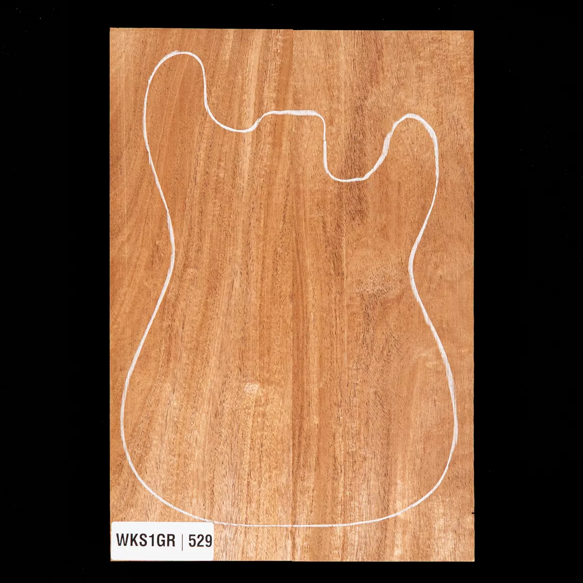 Cuerpo en bruto de caoba africana, 2 piezas (10,2 lb) - 529 Cuerpo en bruto de caoba africana, 2 piezas (10,2 lb) - 529