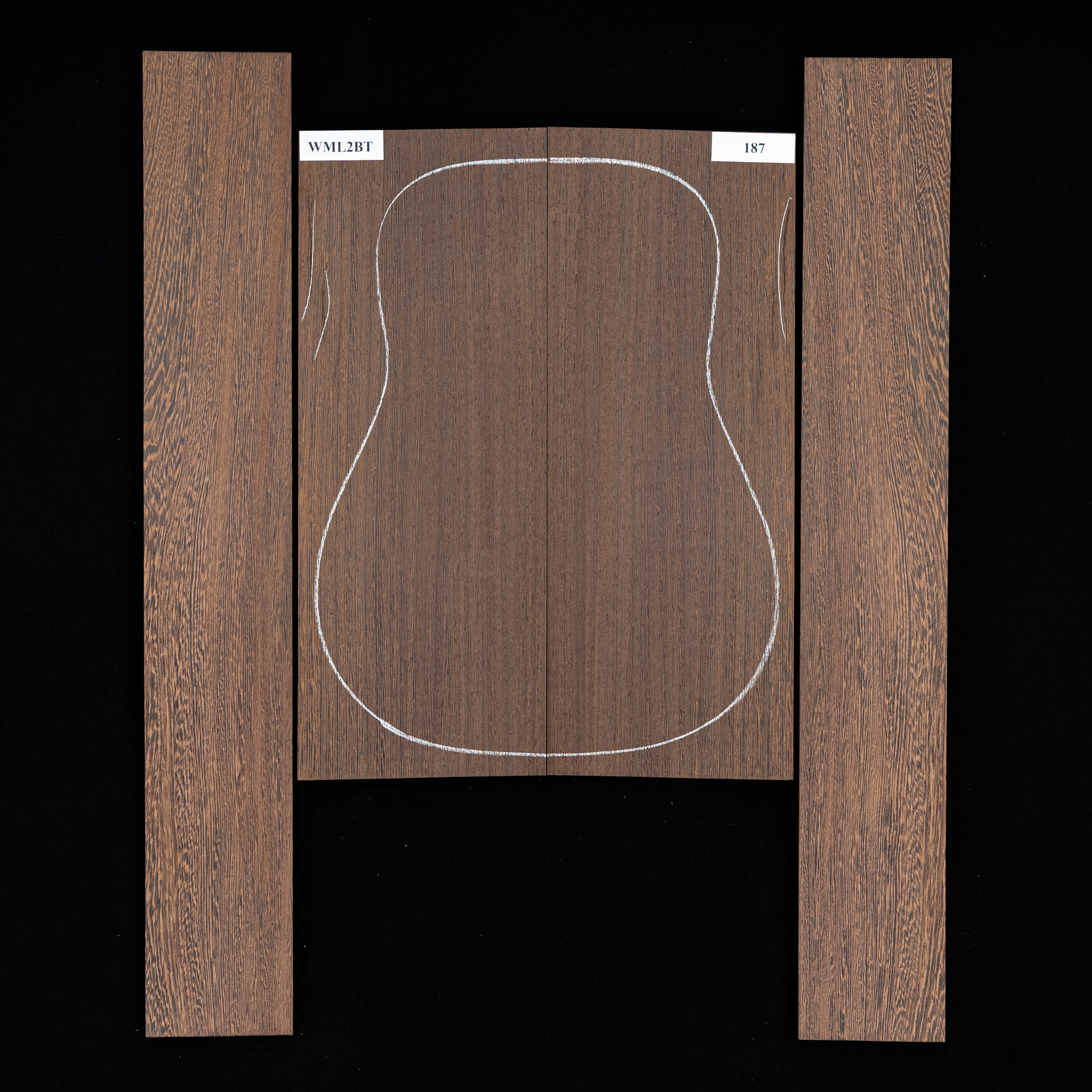 Set de Fondo y Aros de Wengué - 187 Set de Fondo y Aros de Wengué - 187