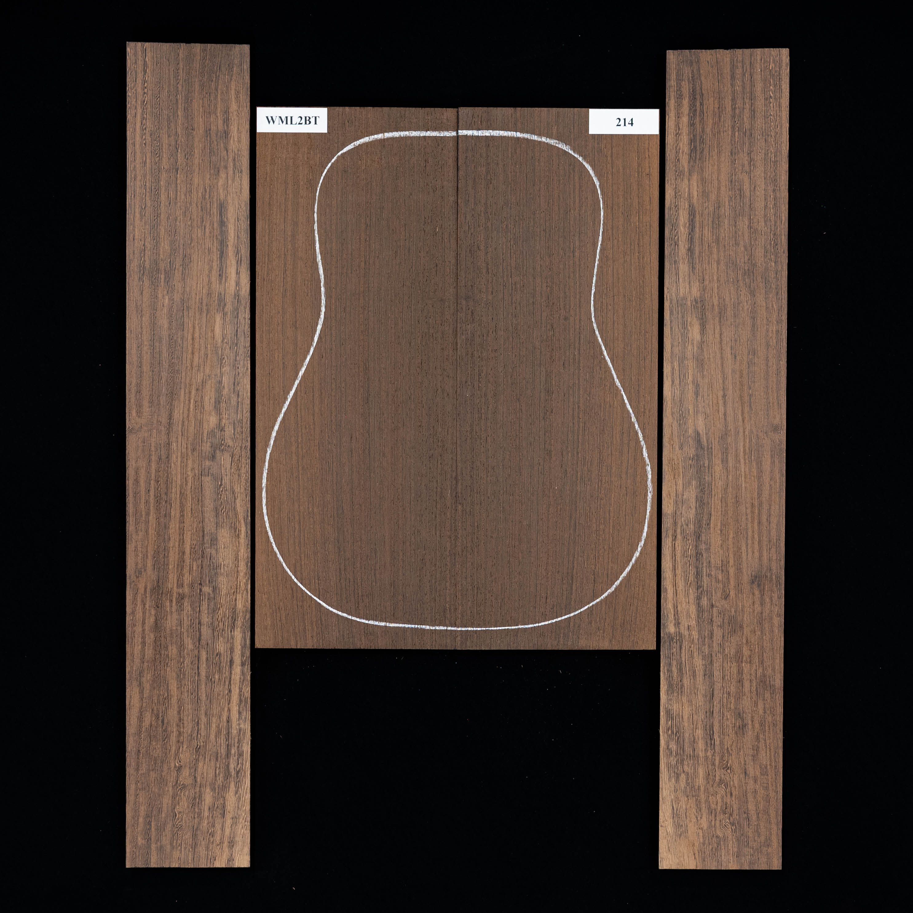 Set de Fondo y Aros de Wengué - 214 Set de Fondo y Aros de Wengué - 214