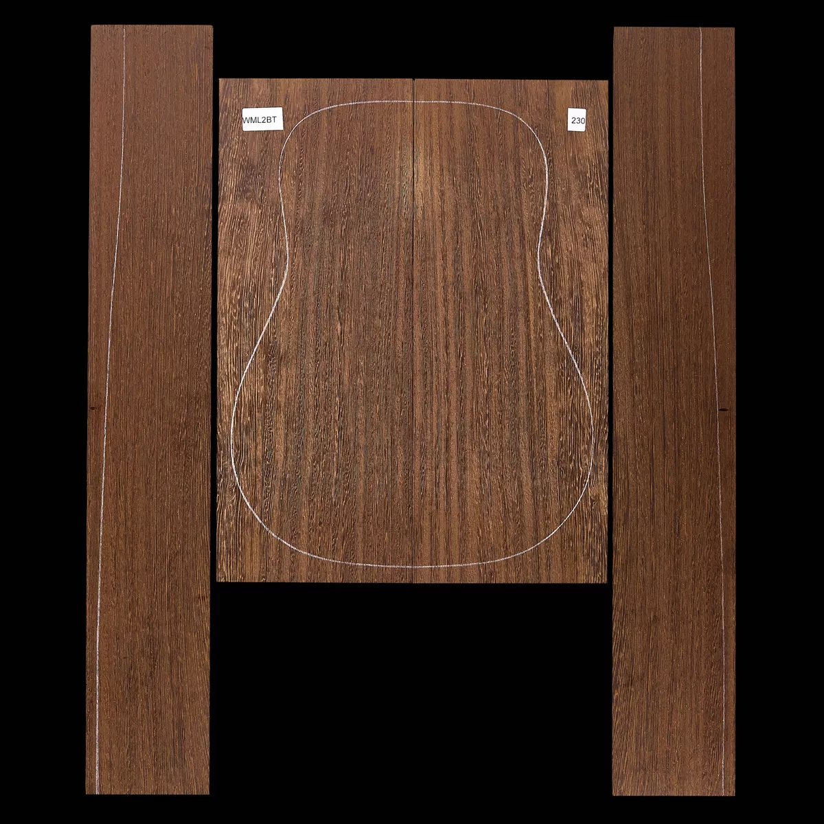 Set de Fondo y Aros de Wengué - 230 Set de Fondo y Aros de Wengué - 230