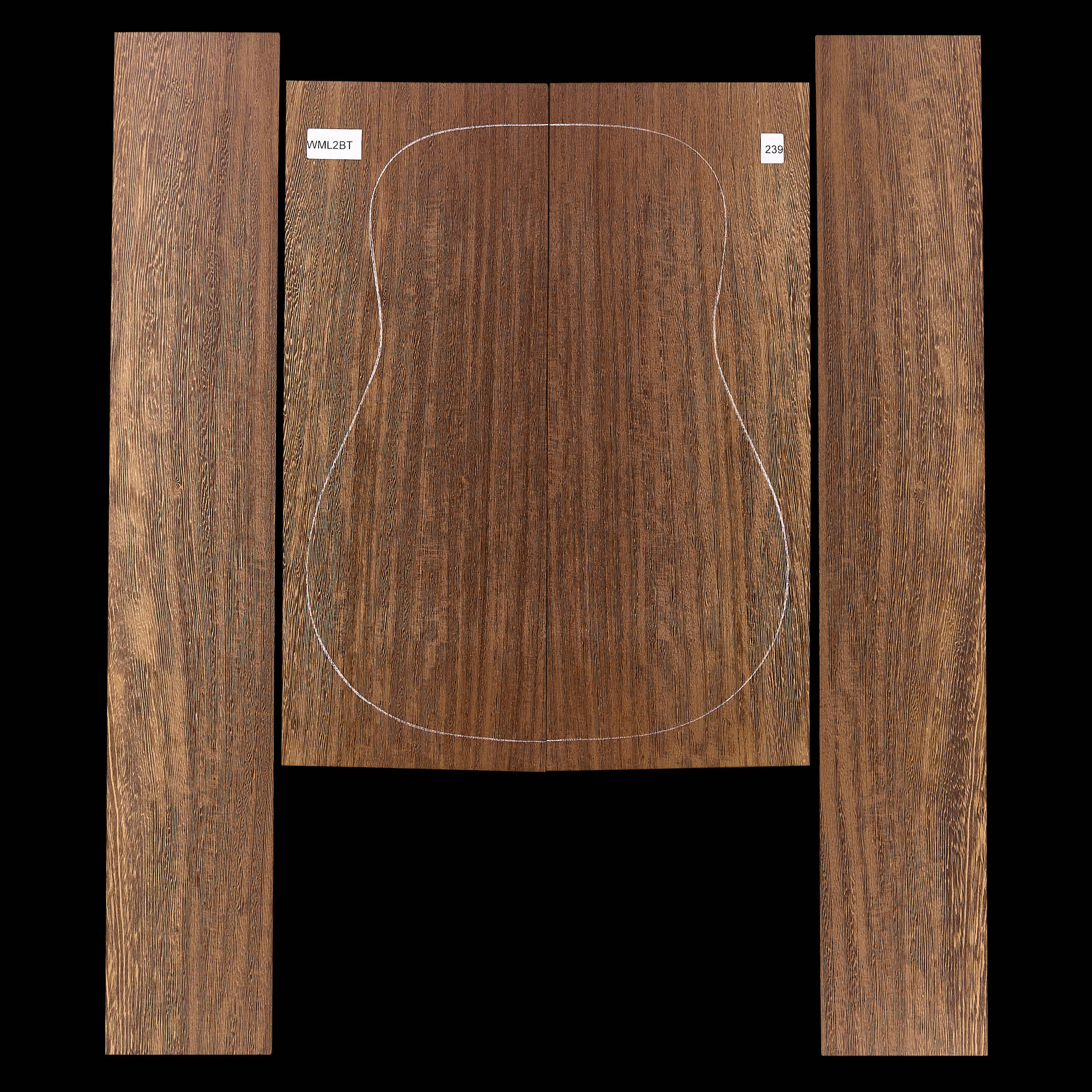 Set de Fondo y Aros de Wengué - 239 Set de Fondo y Aros de Wengué - 239