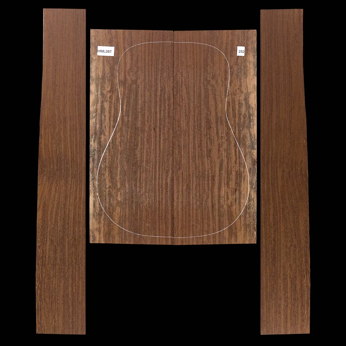 Set de Fondo y Aros de Wengué - 252 Set de Fondo y Aros de Wengué - 252