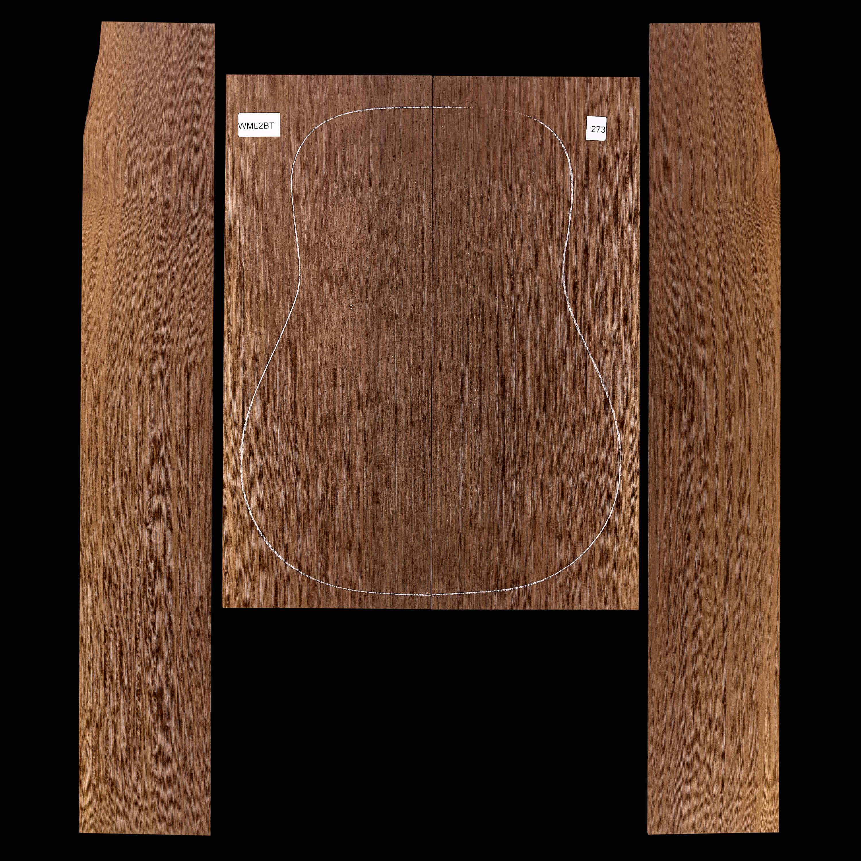 Set de Fondo y Aros de Wengué - 273 Set de Fondo y Aros de Wengué - 273