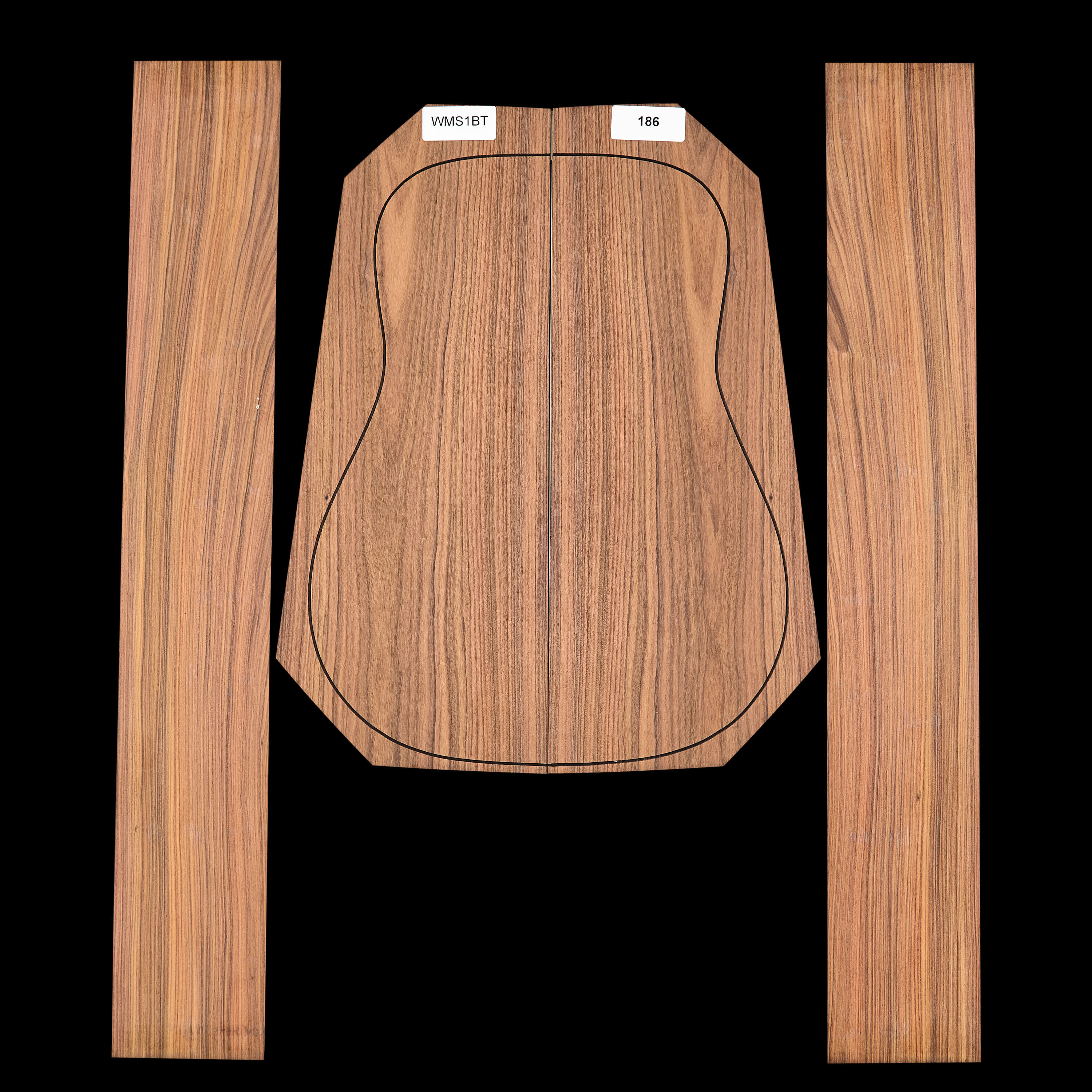 Set de Fondo y Aros de Pau Ferro - 186 Set de Fondo y Aros de Pau Ferro - 186