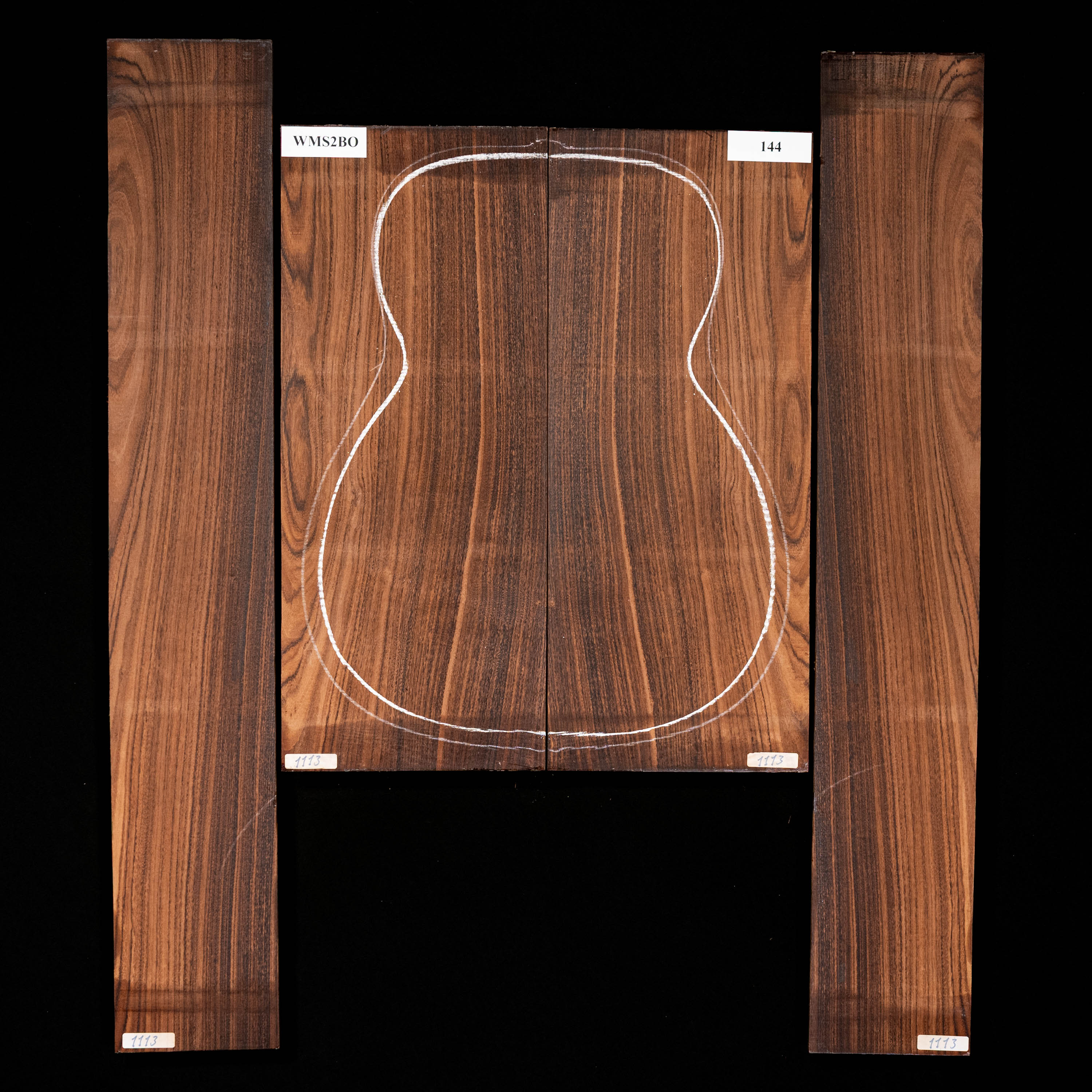 Set de Fondo y Aros de Pau Ferro - 144 Set de Fondo y Aros de Pau Ferro - 144