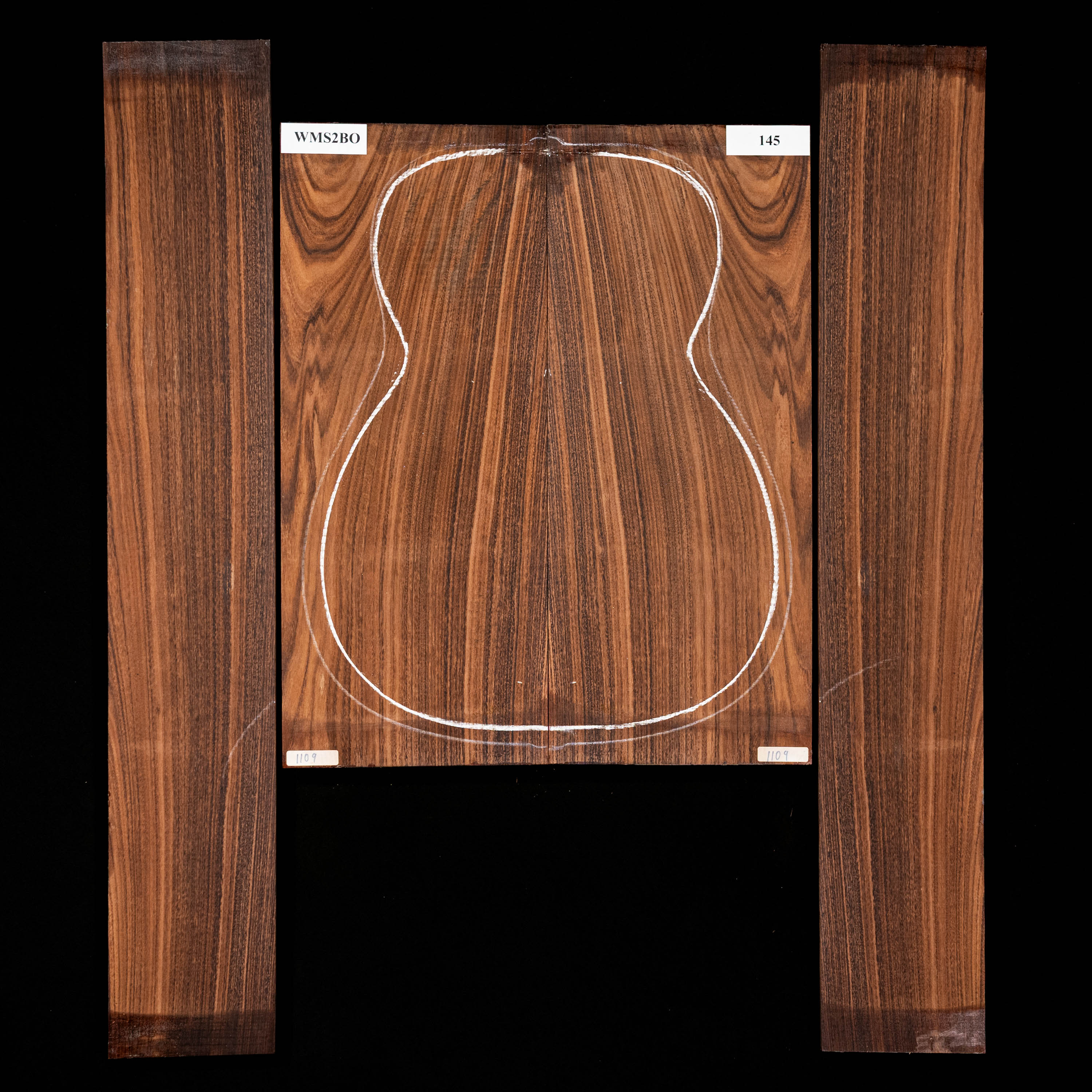 Set de Fondo y Aros de Pau Ferro - 145 Set de Fondo y Aros de Pau Ferro - 145