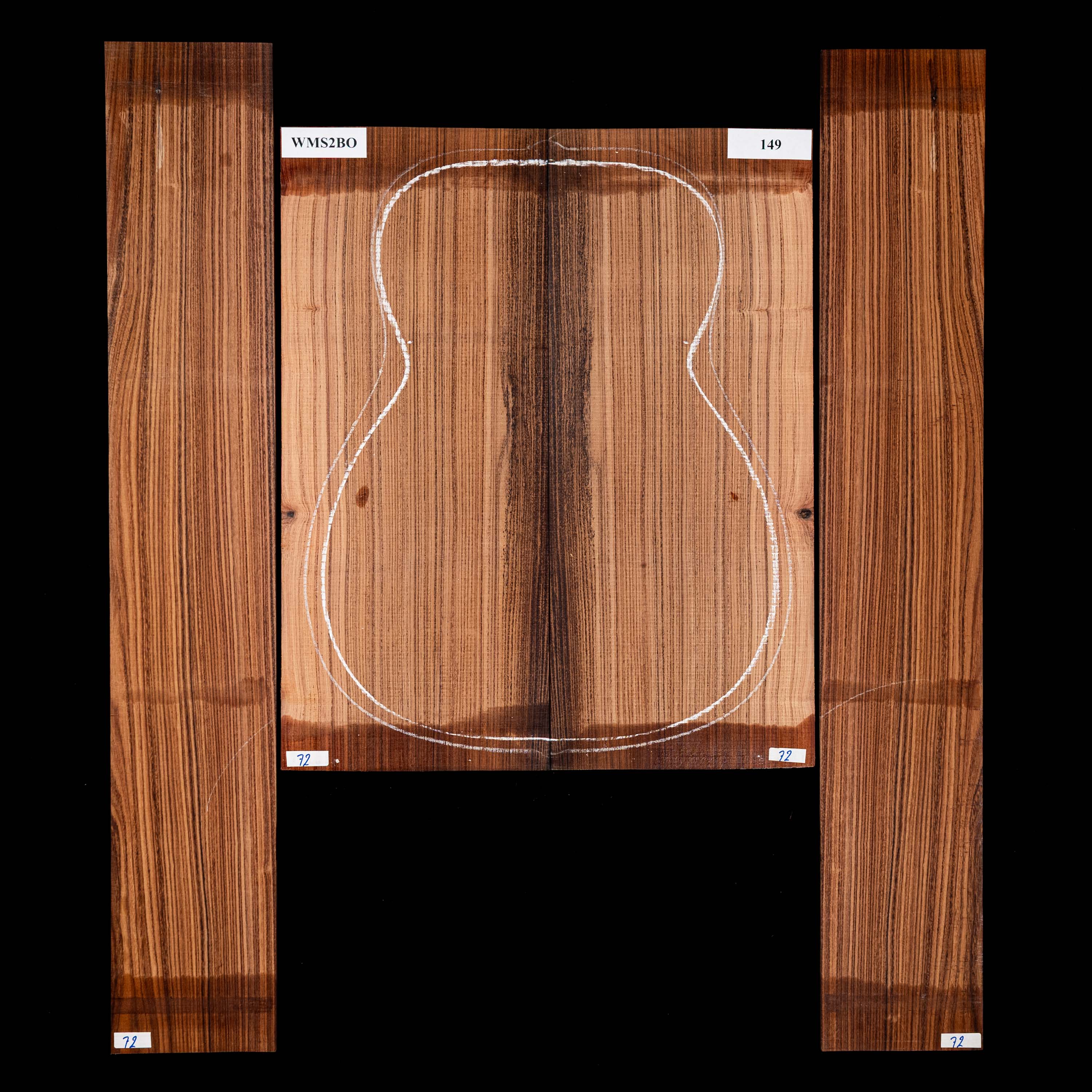 Set de Fondo y Aros de Pau Ferro - 149