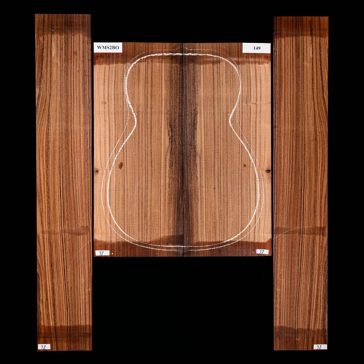 Set de Fondo y Aros de Pau Ferro - 149 Set de Fondo y Aros de Pau Ferro - 149