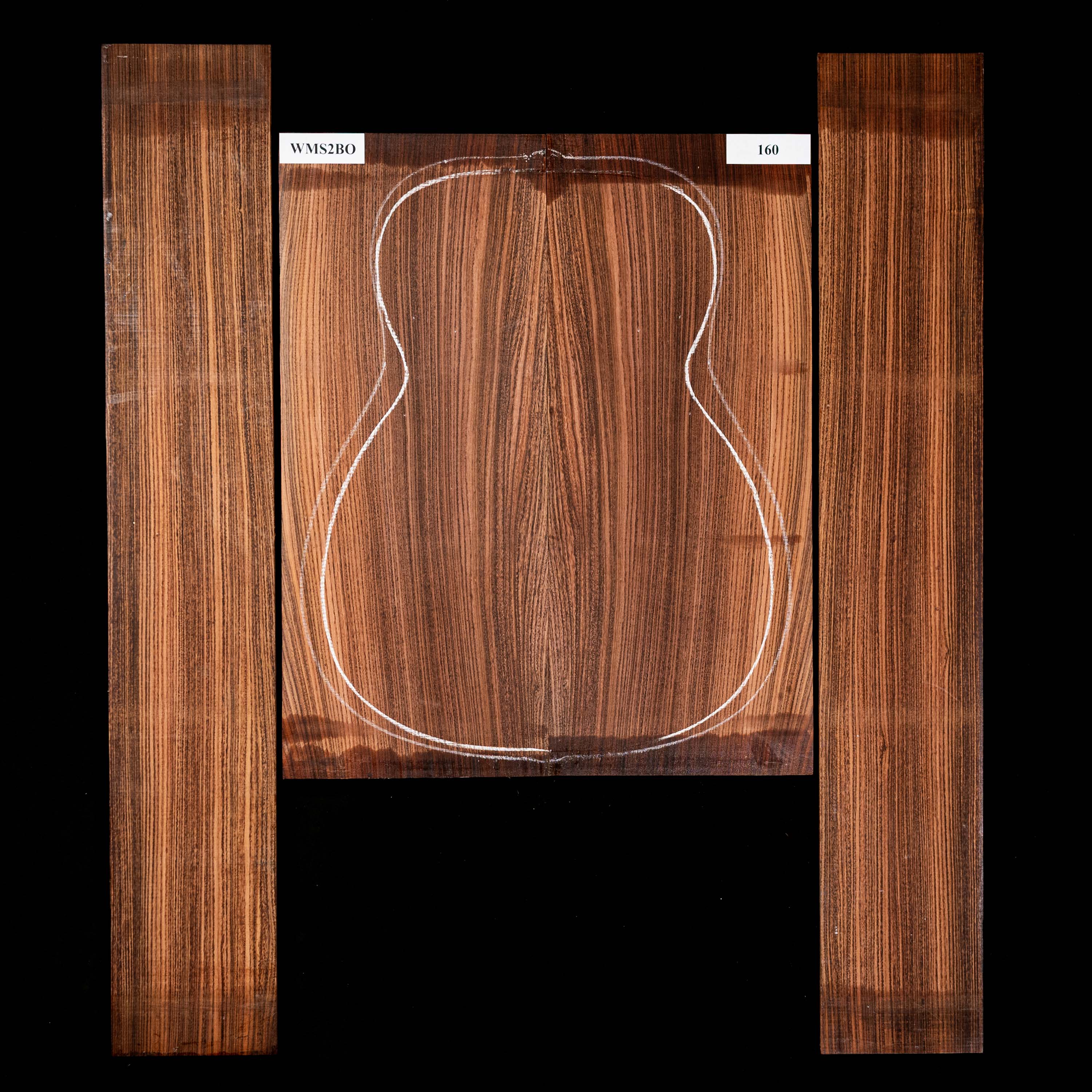 Set de Fondo y Aros de Pau Ferro - 160 Set de Fondo y Aros de Pau Ferro - 160