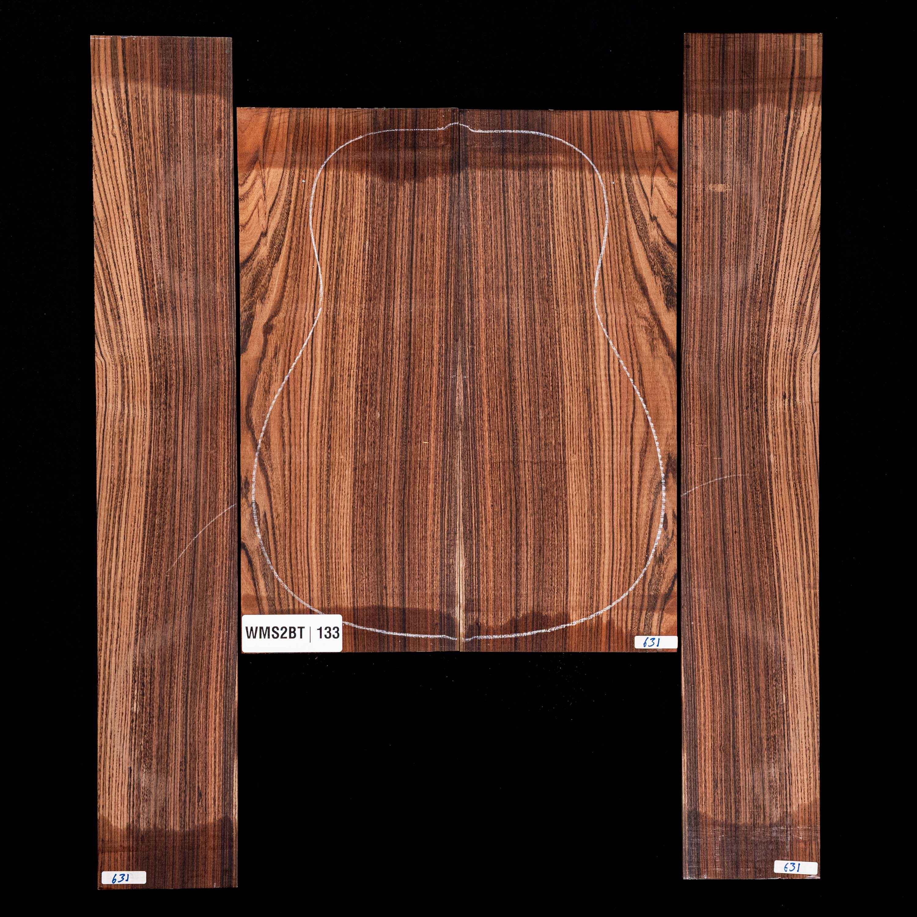 Set de Fondo y Aros de Pau Ferro - 133