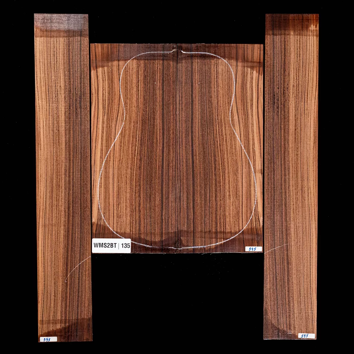 Set de Fondo y Aros de Pau Ferro - 135 Set de Fondo y Aros de Pau Ferro - 135