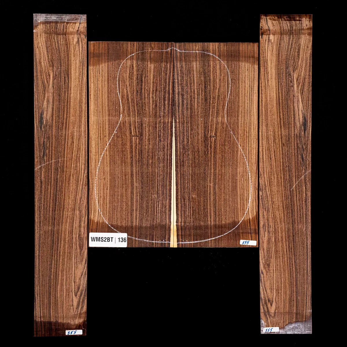 Set de Fondo y Aros de Pau Ferro - 136 Set de Fondo y Aros de Pau Ferro - 136