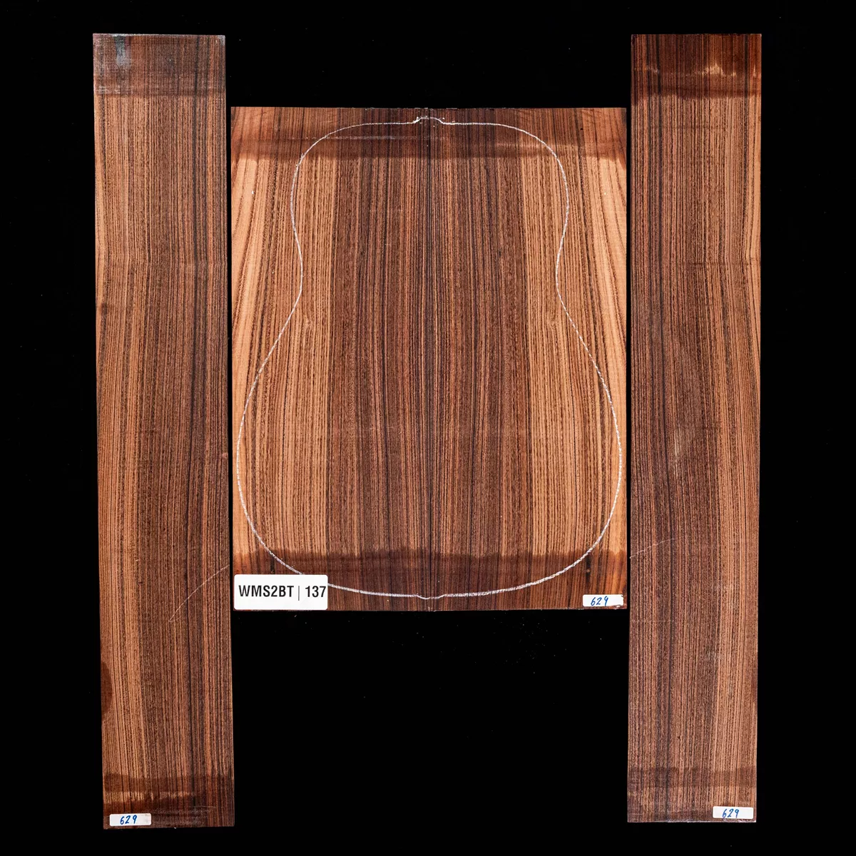 Set de Fondo y Aros de Pau Ferro - 137 Set de Fondo y Aros de Pau Ferro - 137