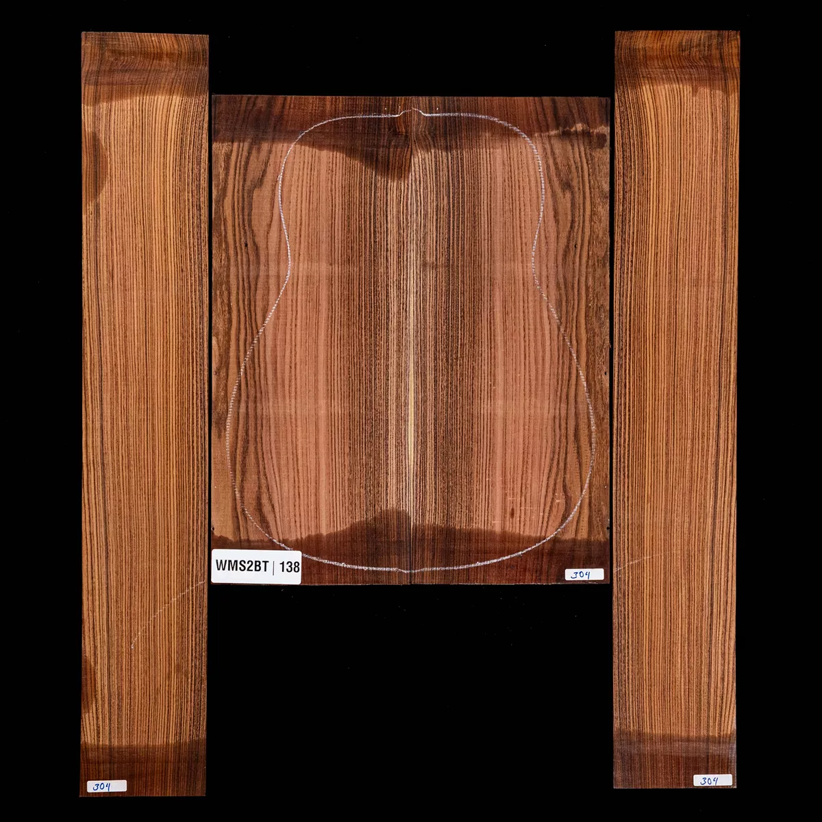 Set de Fondo y Aros de Pau Ferro - 138 Set de Fondo y Aros de Pau Ferro - 138