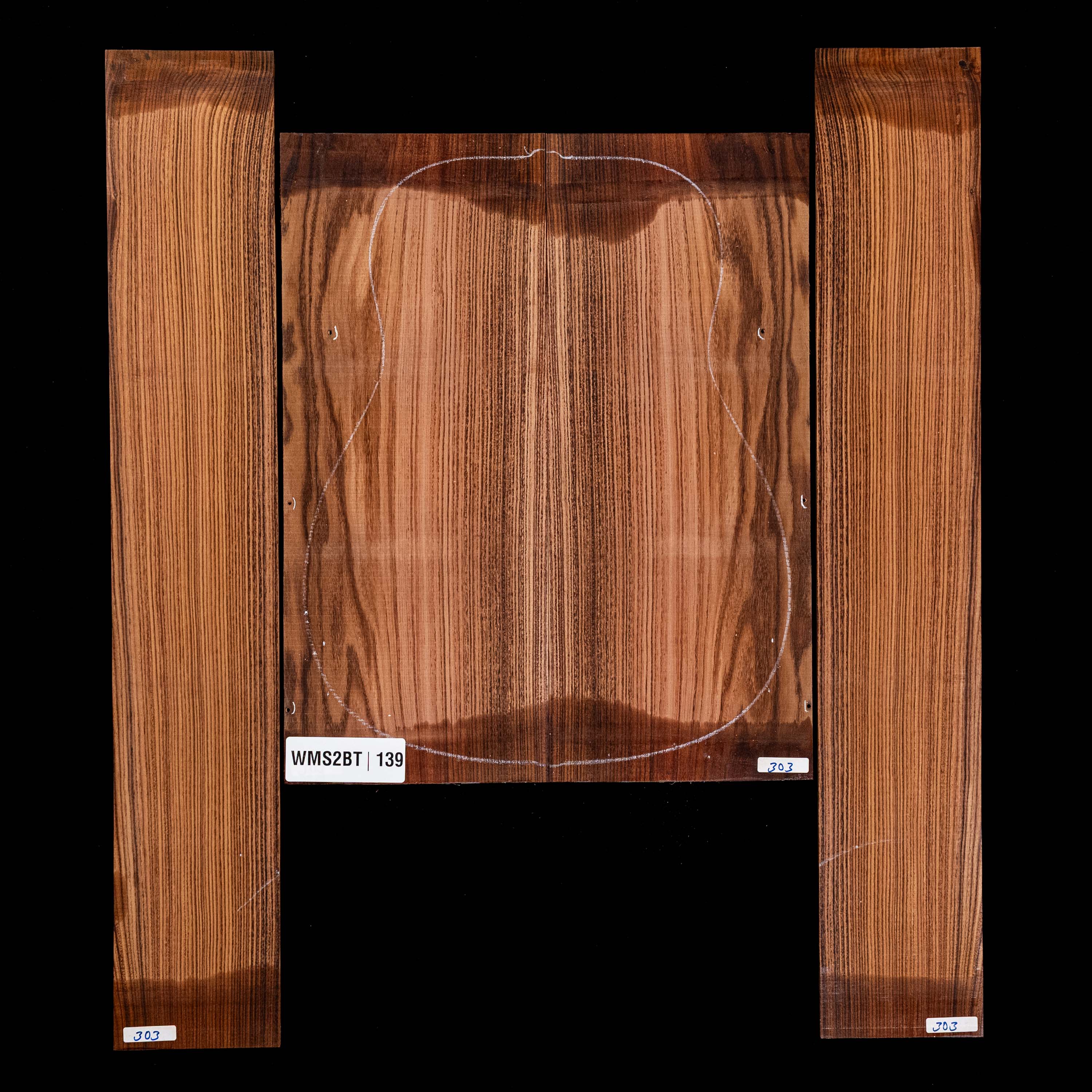 Set de Fondo y Aros de Pau Ferro - 139 Set de Fondo y Aros de Pau Ferro - 139