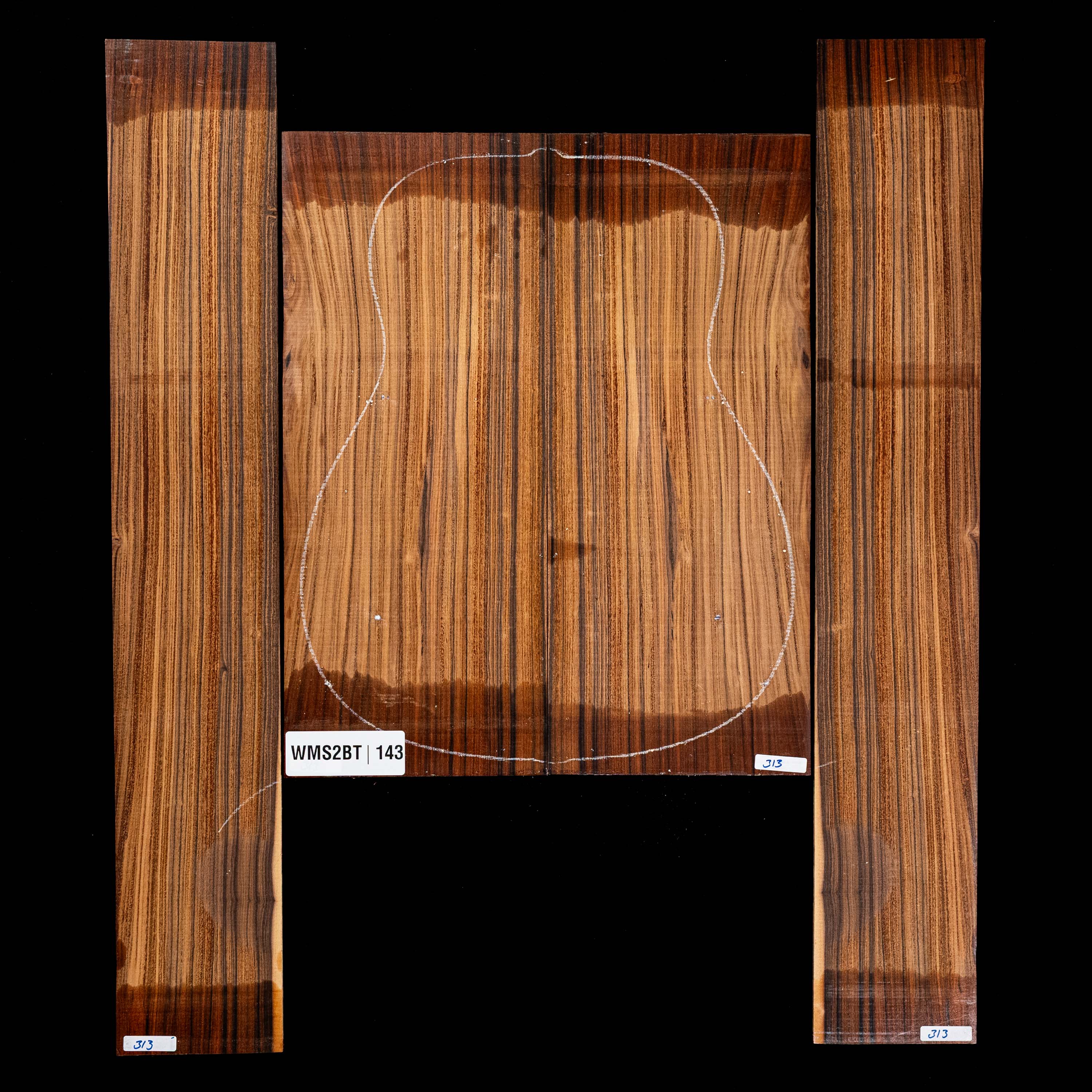 Set de Fondo y Aros de Pau Ferro - 143