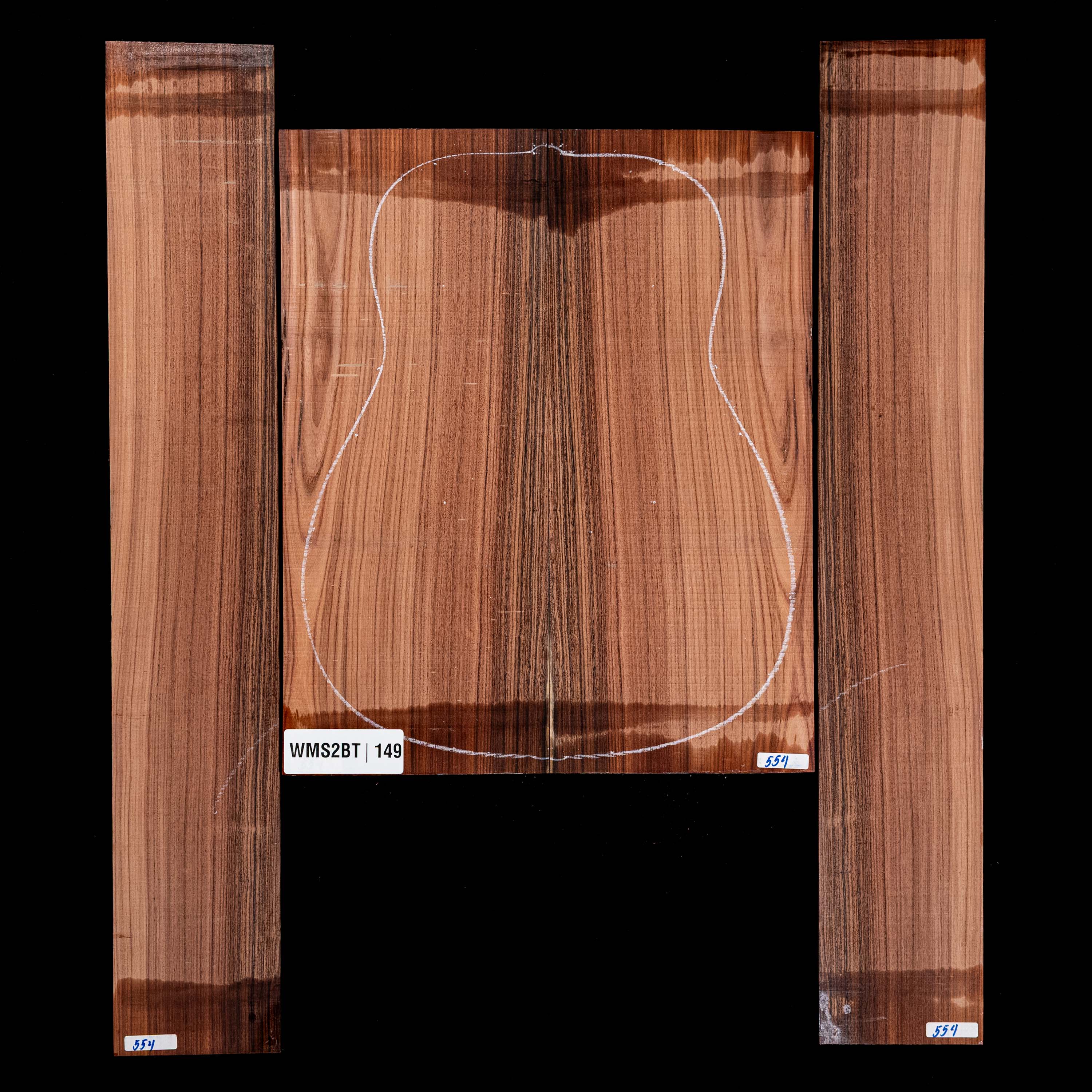 Set de Fondo y Aros de Pau Ferro - 149