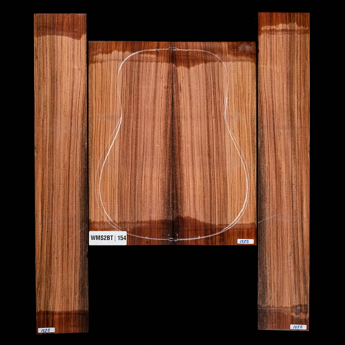 Set de Fondo y Aros de Pau Ferro - 154 Set de Fondo y Aros de Pau Ferro - 154