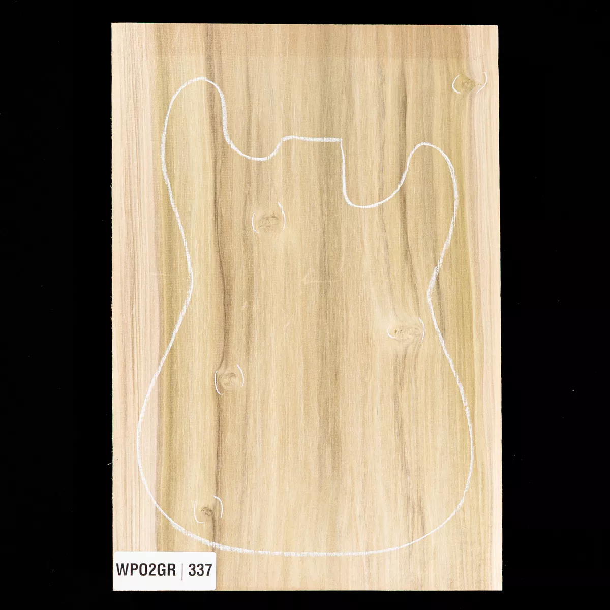 Cuerpo en bruto de álamo, 1 pieza (10,9 lb) - 337 Cuerpo en bruto de álamo, 1 pieza (10,9 lb) - 337