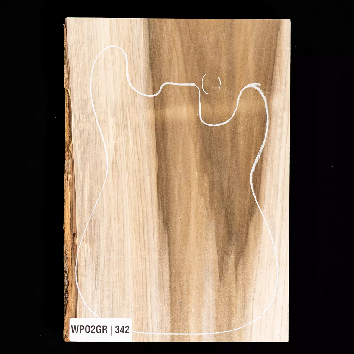 Cuerpo en bruto de álamo, 1 pieza (9,1 lb) - 342 Cuerpo en bruto de álamo, 1 pieza (9,1 lb) - 342