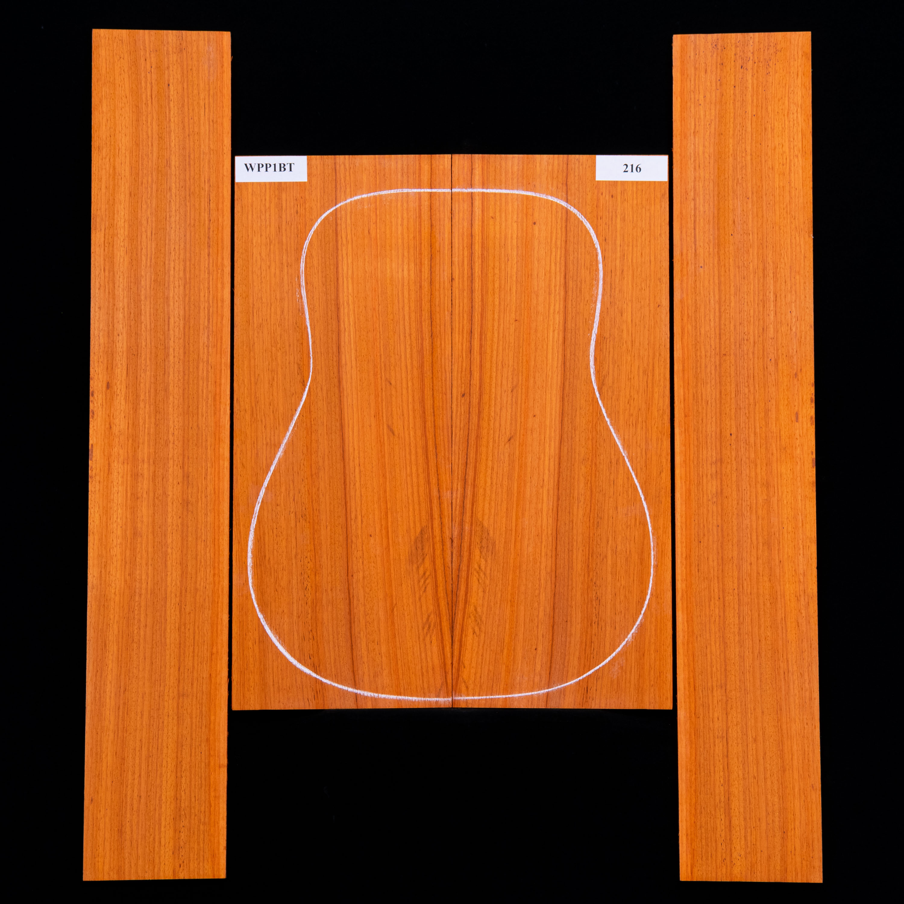 Set de Fondo y Aros de Padauk - 216 Set de Fondo y Aros de Padauk - 216