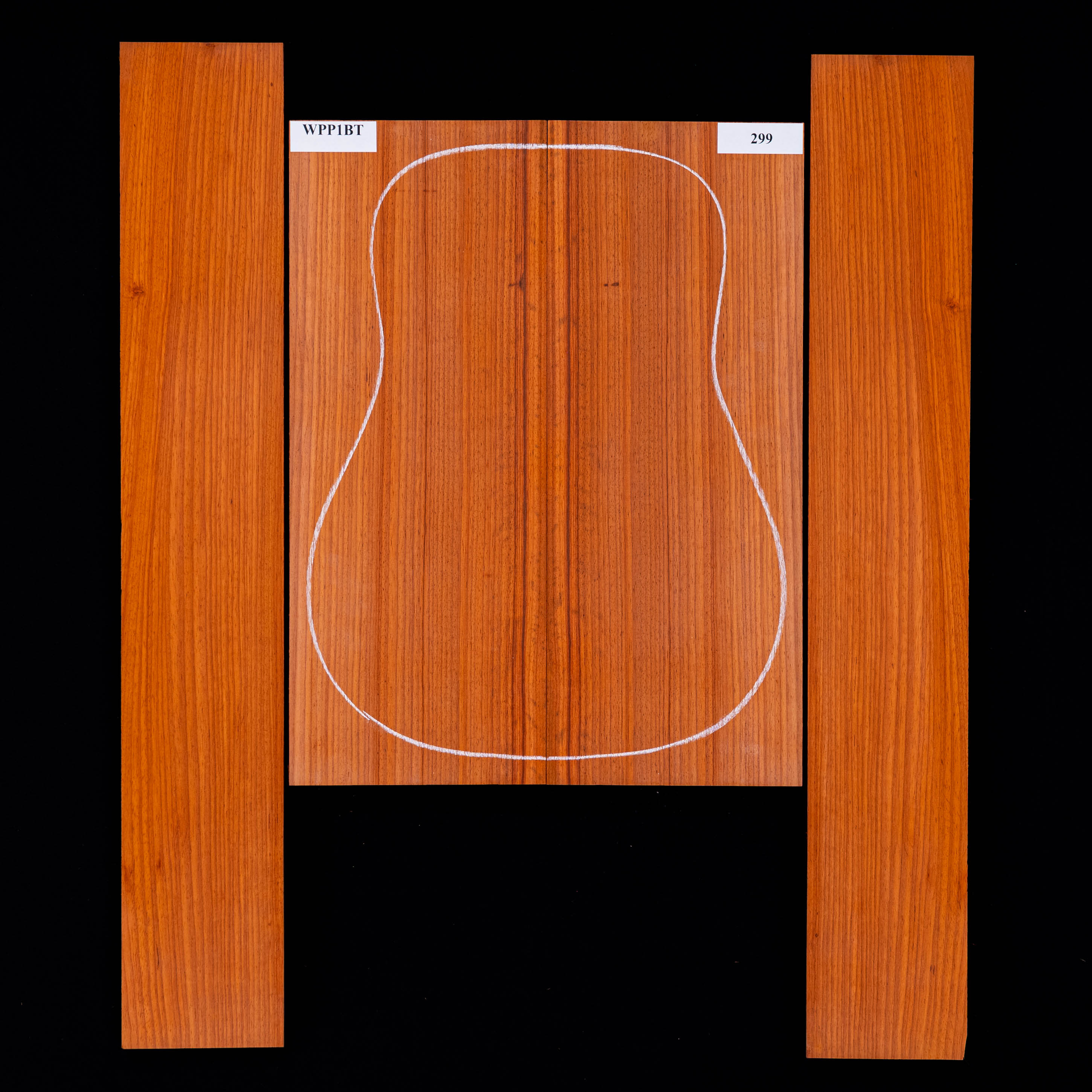Set de Fondo y Aros de Padauk - 299 Set de Fondo y Aros de Padauk - 299