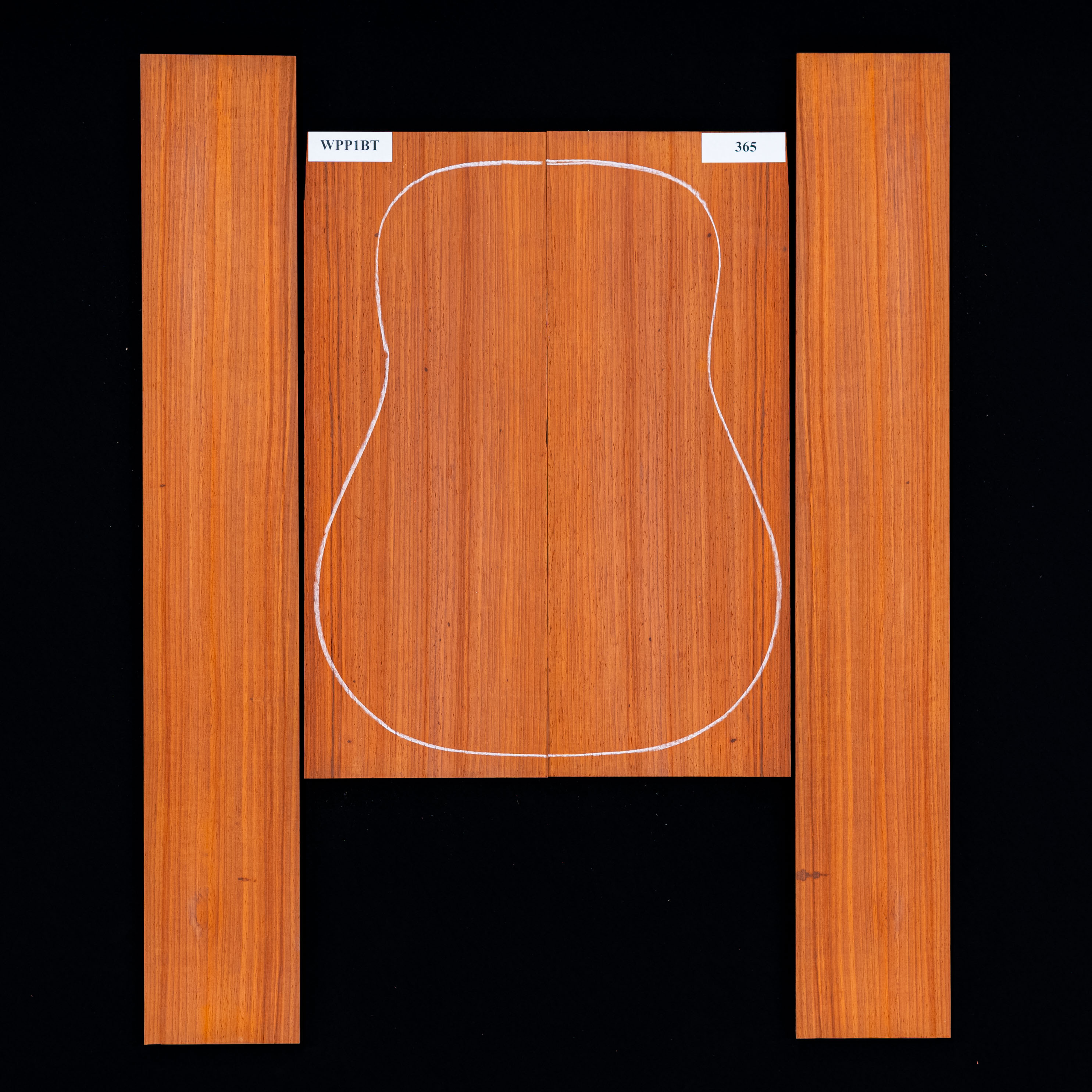 Set de Fondo y Aros de Padauk - 365 Set de Fondo y Aros de Padauk - 365