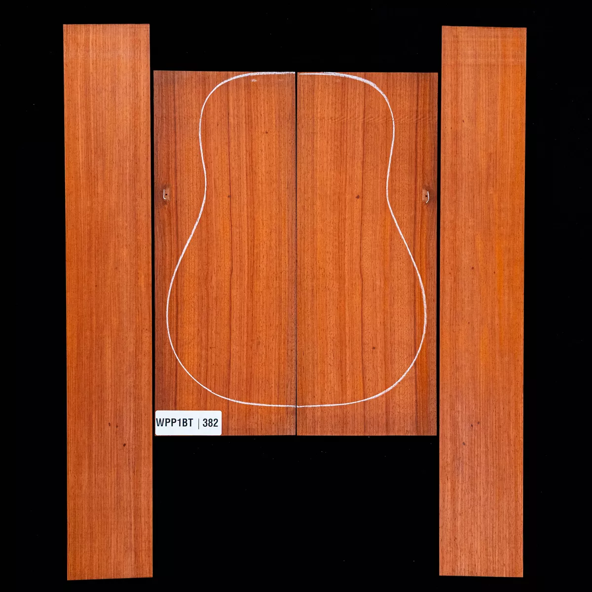 Set de Fondo y Aros de Padauk - 382 Set de Fondo y Aros de Padauk - 382