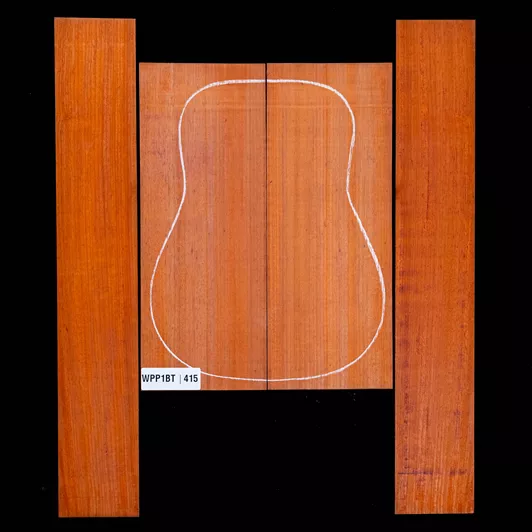 Set de Fondo y Aros de Padauk - 415 Set de Fondo y Aros de Padauk - 415