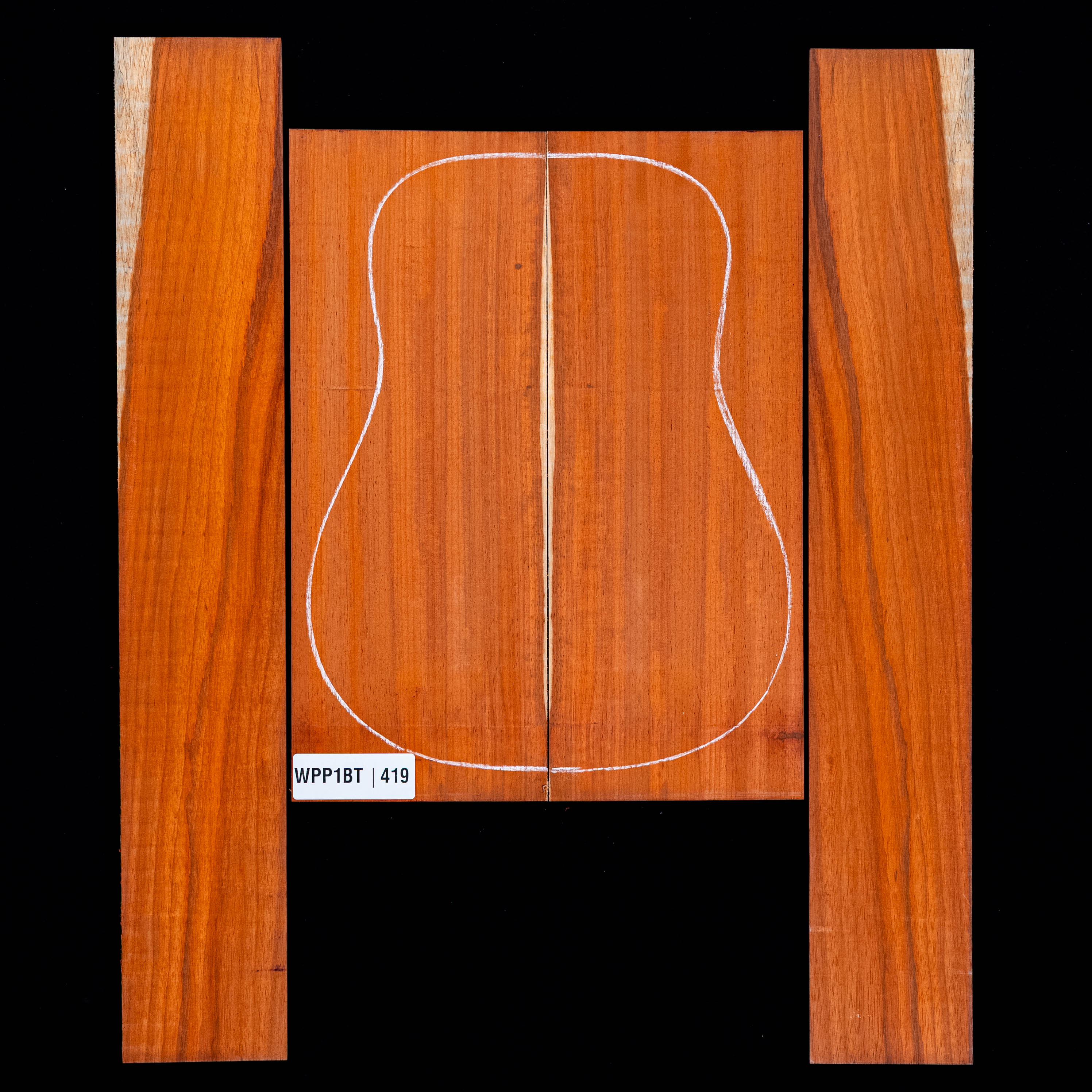 Set de Fondo y Aros de Padauk - 419 Set de Fondo y Aros de Padauk - 419