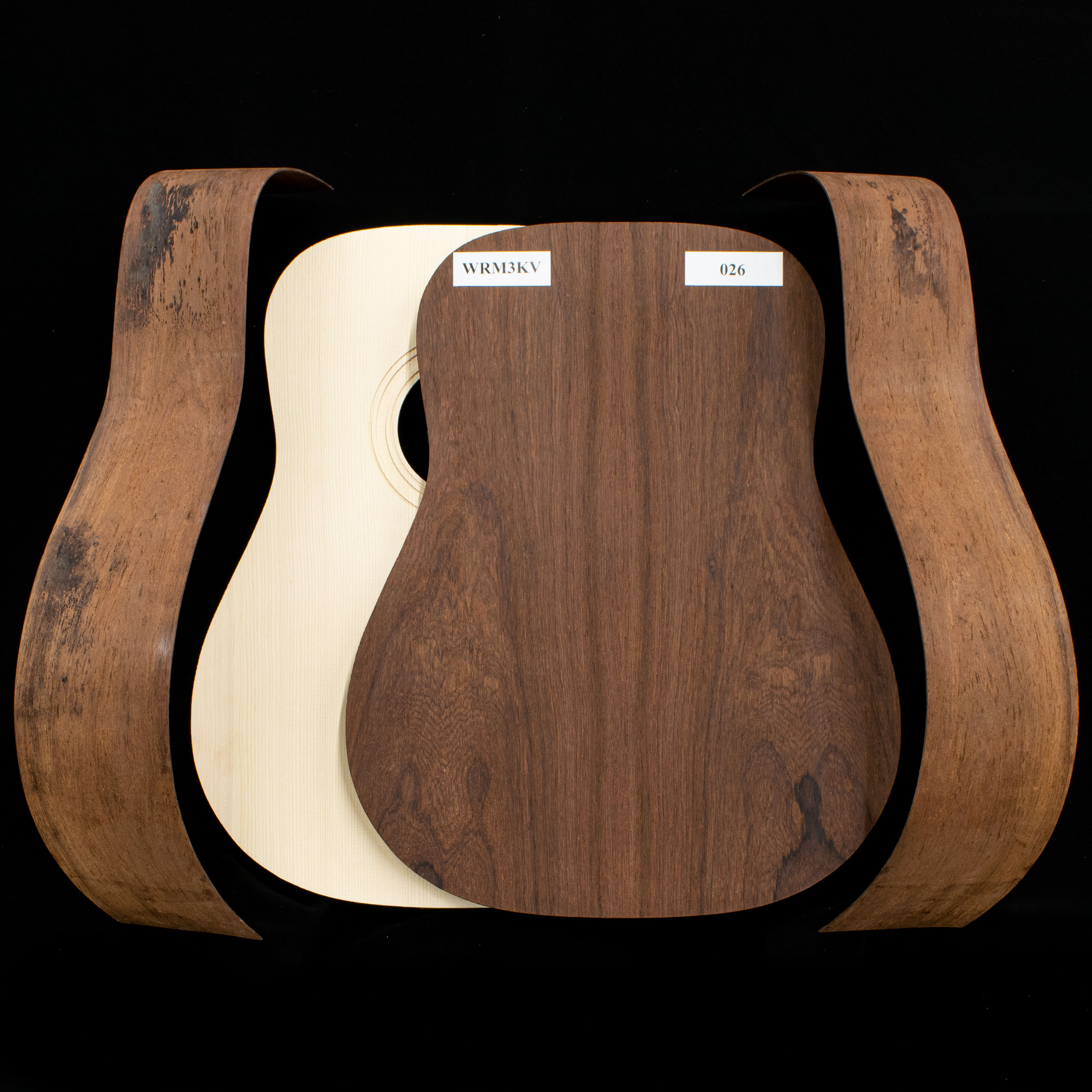 WoodStax Madagascar kit Dreadnought, mástil atornillable - 026 WoodStax Madagascar kit Dreadnought, mástil atornillable - 026