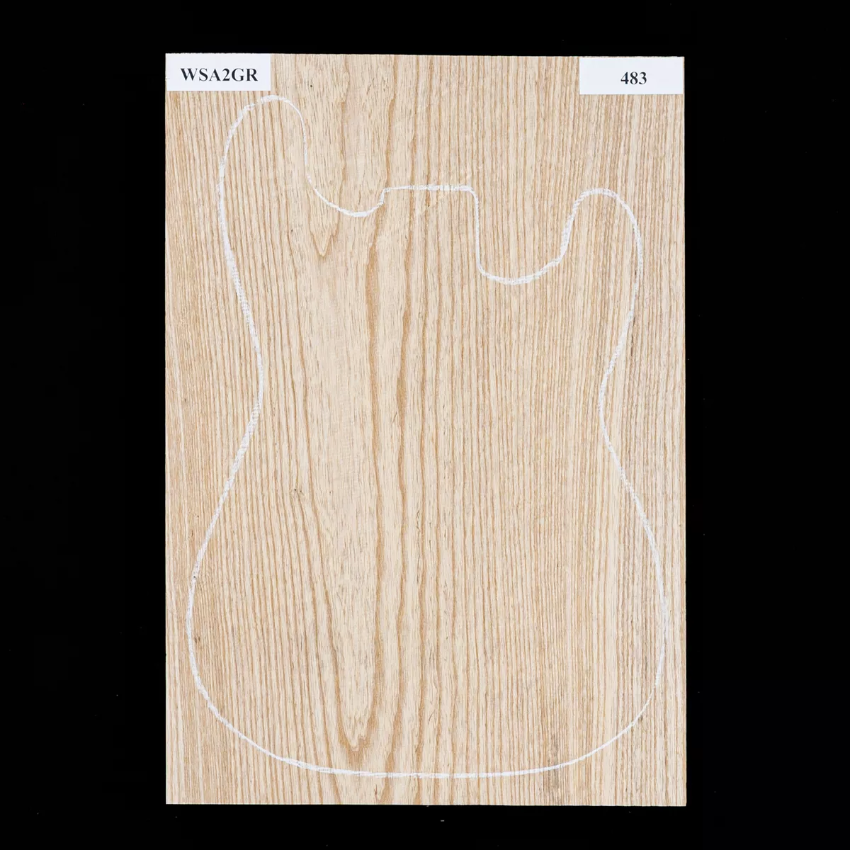 Cuerpo cuerpo en bruto de fresno del pantano, 1-Piece (9,8 lb) - 483 Cuerpo cuerpo en bruto de fresno del pantano, 1-Piece (9,8 lb) - 483