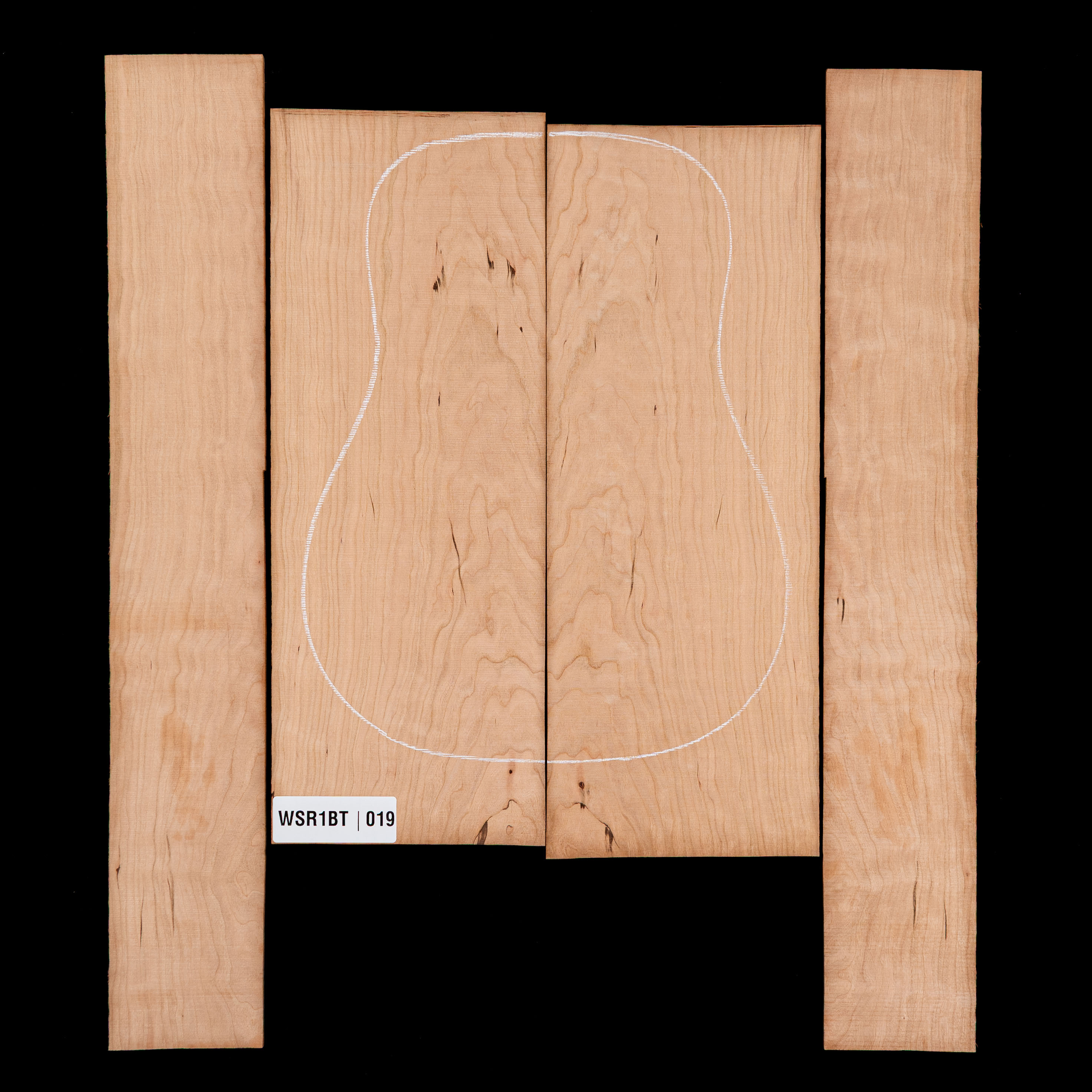 American Cherry Set de fondo y aros - 019