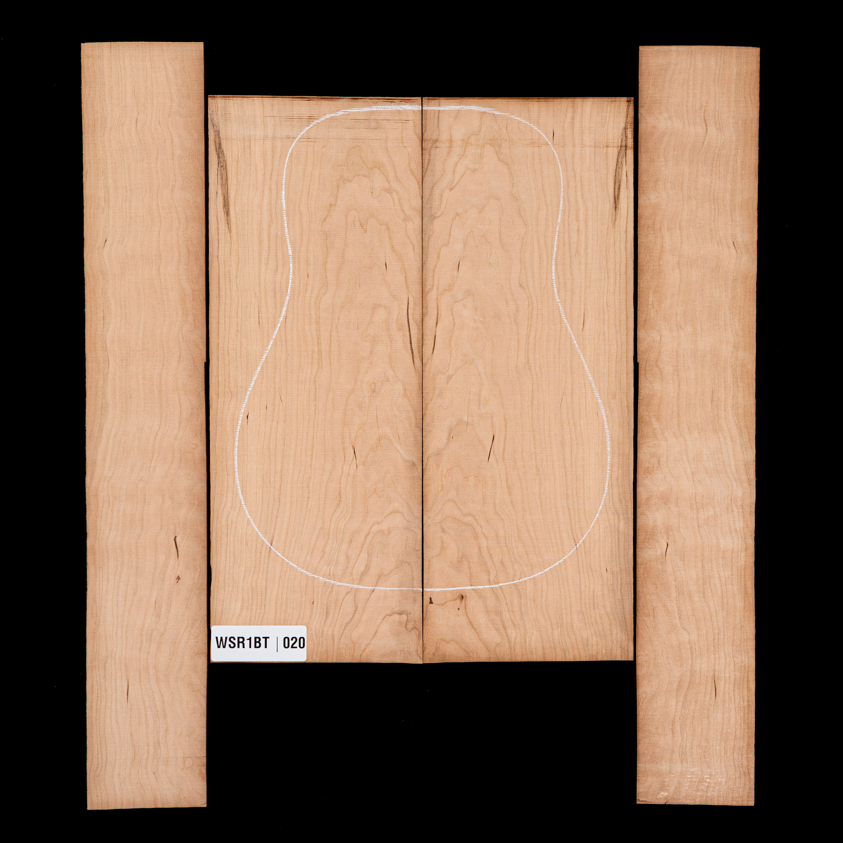 American Cherry Set de fondo y aros - 020