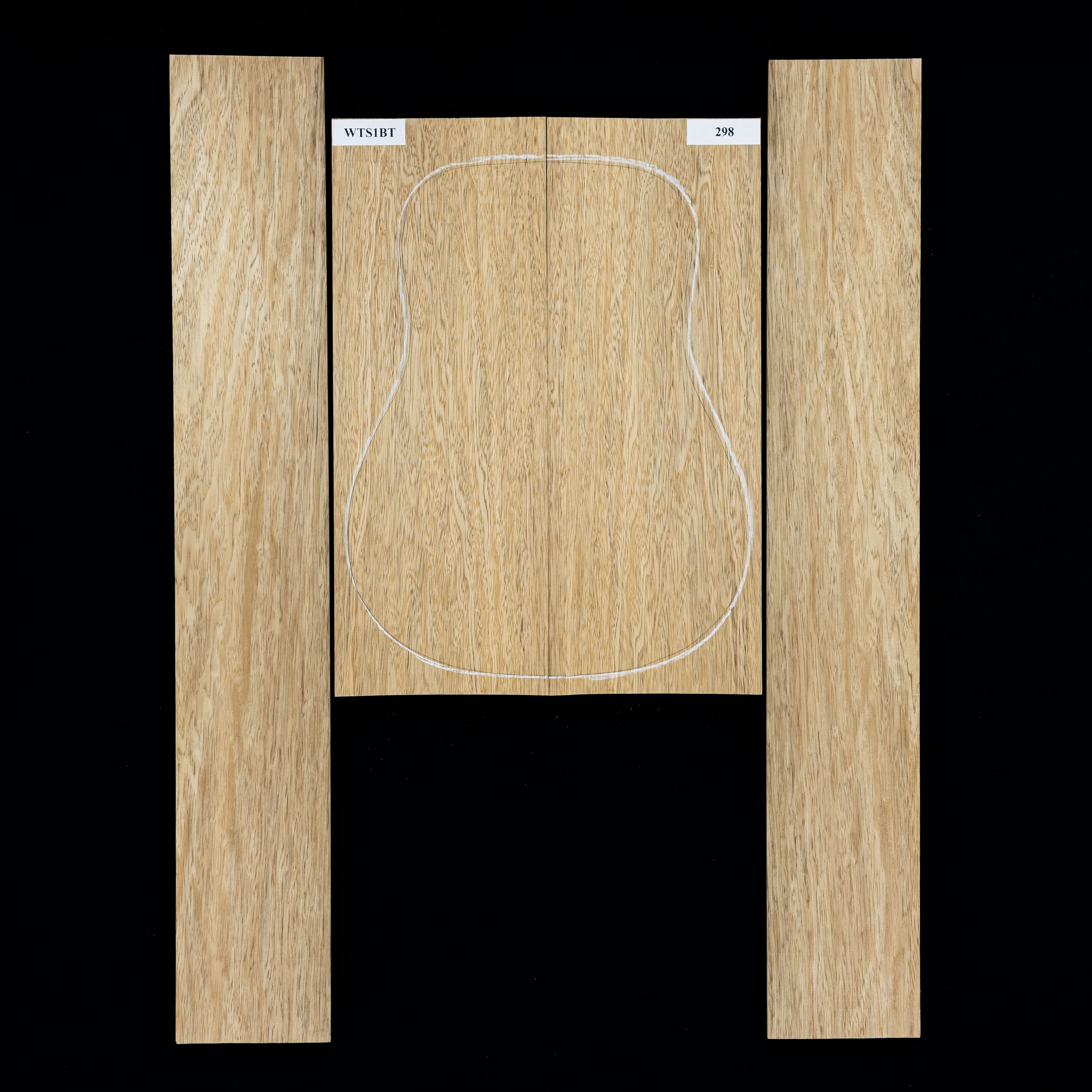 Set de aros y fondo de Black Limba - 298 Set de aros y fondo de Black Limba - 298