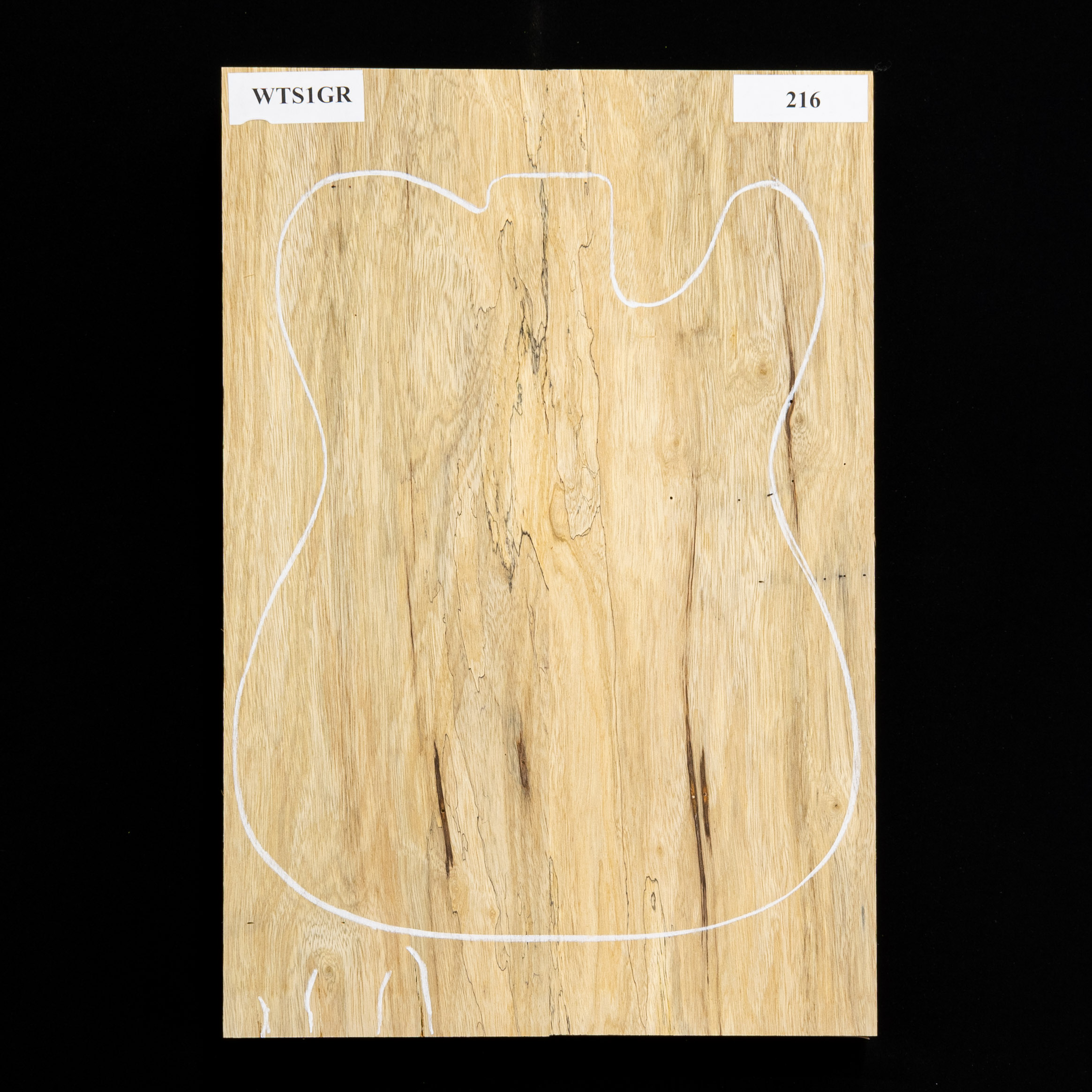 Cuerpo Limba Negro, 2-Piece - 216 Cuerpo Limba Negro, 2-Piece - 216