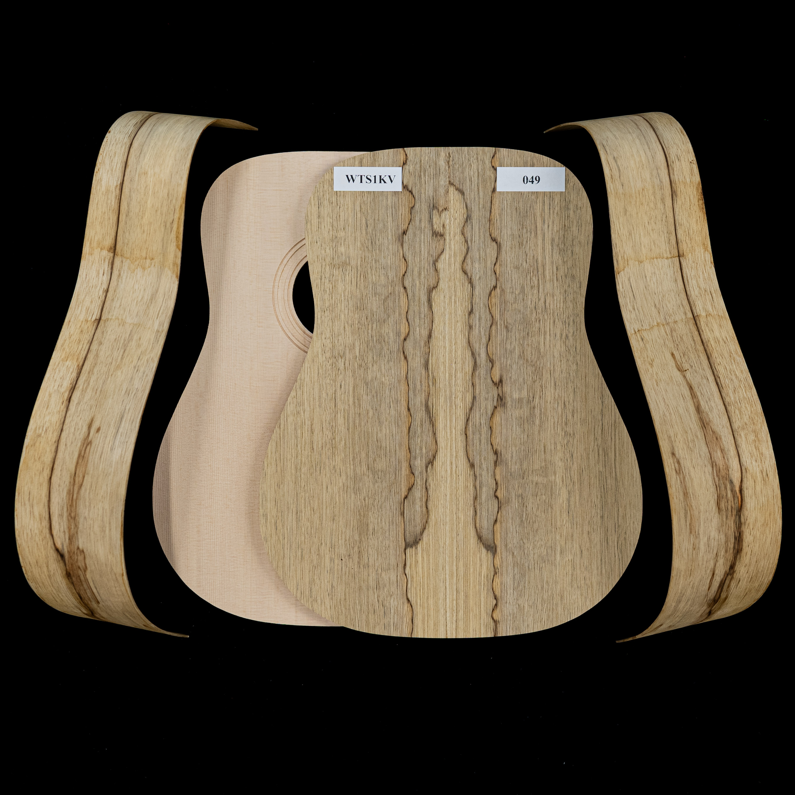Kit Dreadnought de Black Limba WoodStax con mástil atornillado - 049 Kit Dreadnought de Black Limba WoodStax con mástil atornillado - 049
