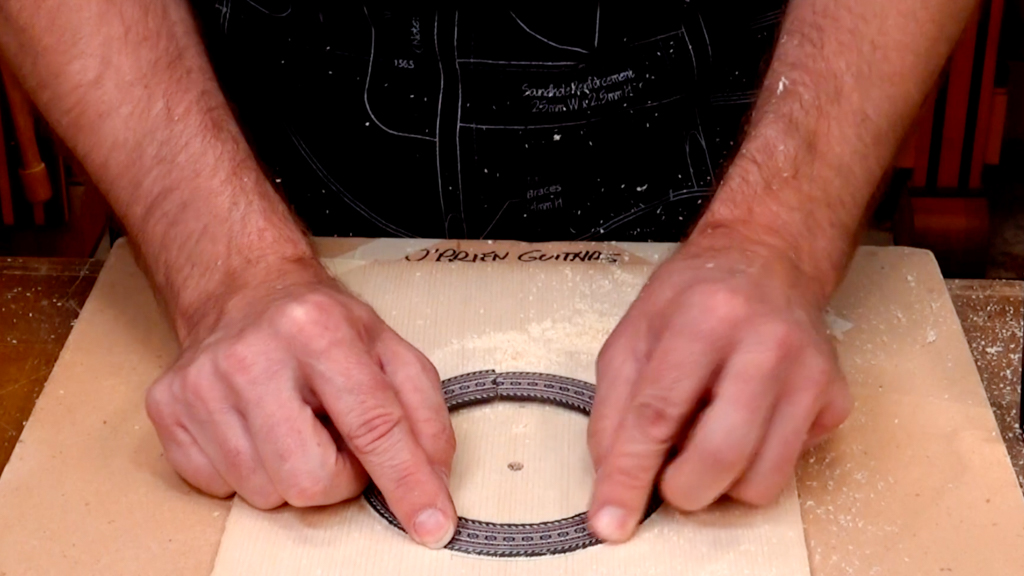 Instalación de Rosette - Bolsa de correo Luthier Tips du Jour