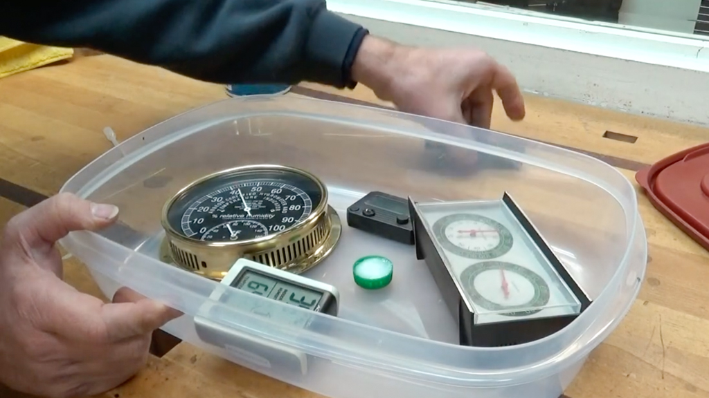 Calibración de higrómetros - Bolsa de correo Luthier Tips du Jour