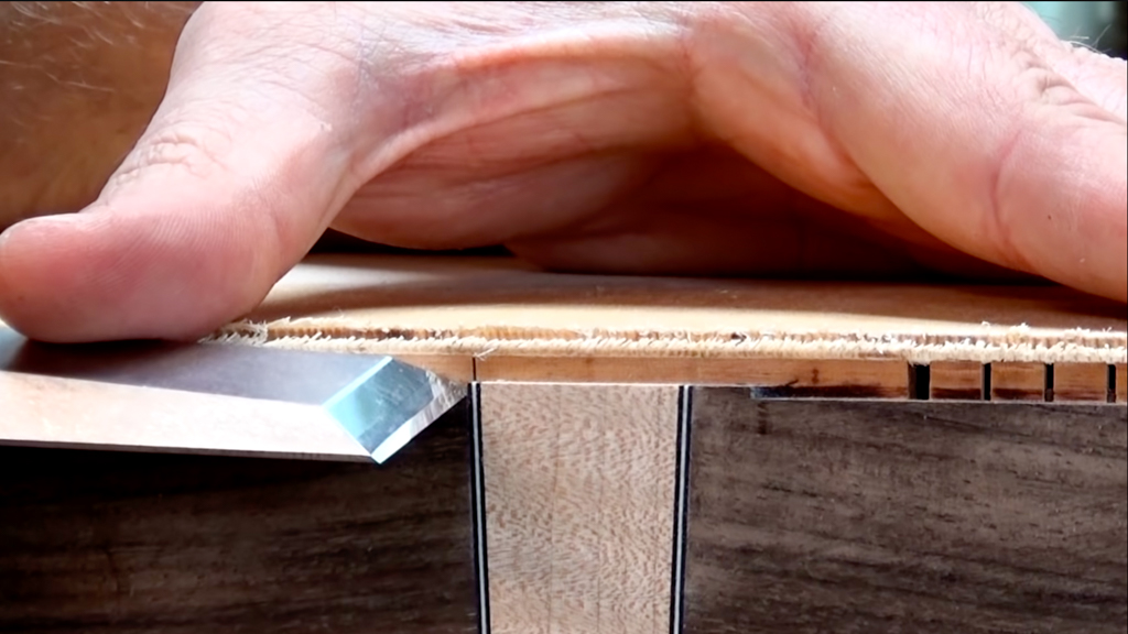 Purflings miterizados - Bolsa de correo Luthier Tips du Jour